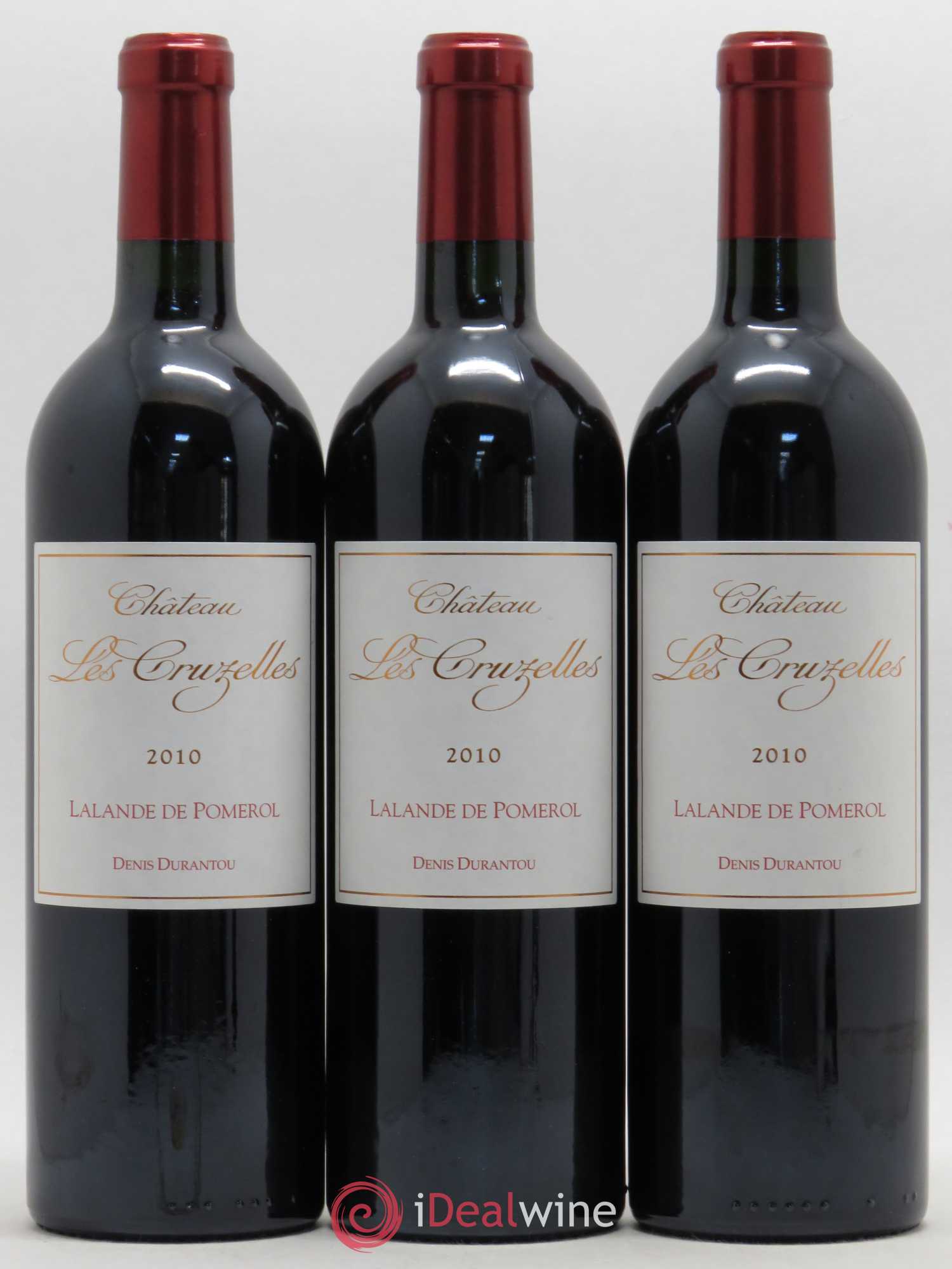 Lalande-de-Pomerol Château Les Cruzelles 2010 - Lot de 3 bouteilles - 0