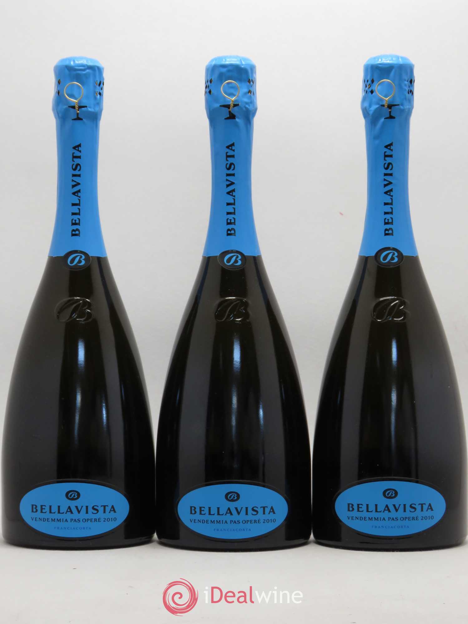 Italie Bellavista Franciacorta Extra Brut Vendemmia Pas Operé 2010 - Posten von 3 Flaschen - 0
