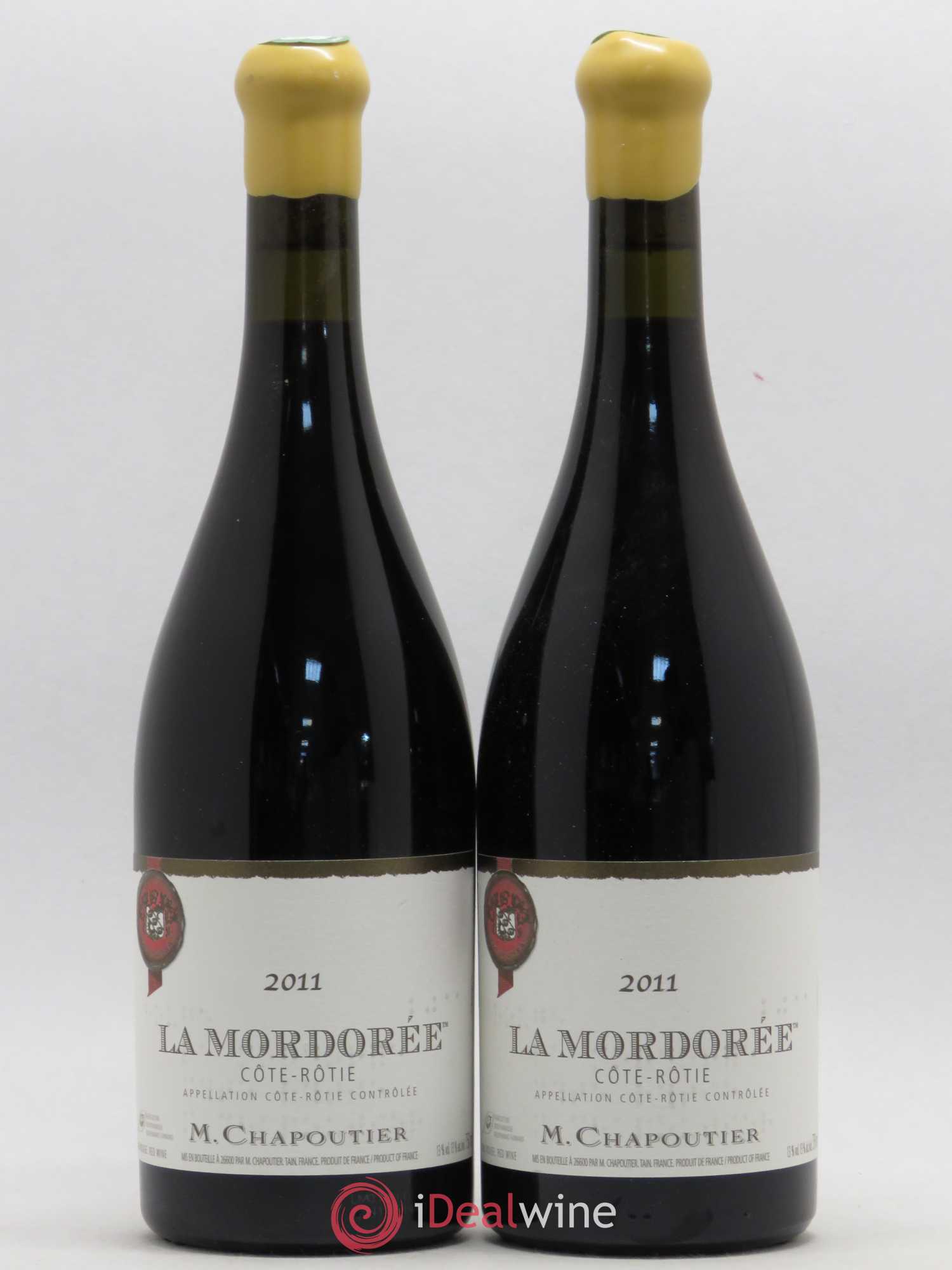 Côte-Rôtie La Mordorée Chapoutier 2011 - Lot de 2 bouteilles - 0