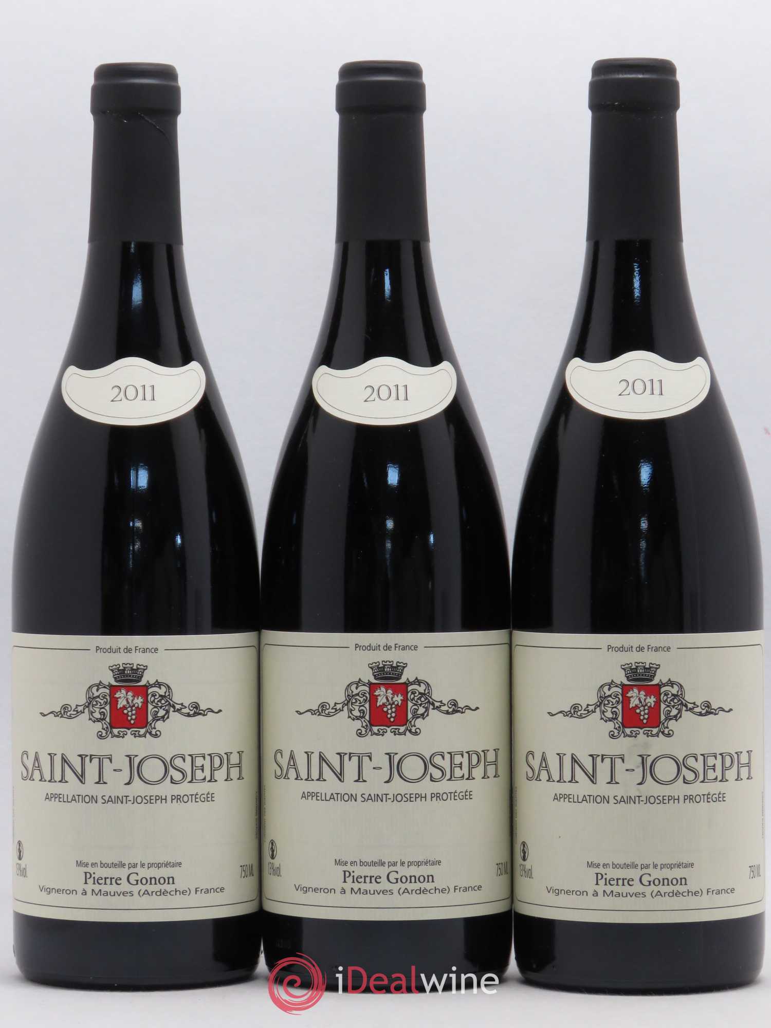 Saint-Joseph Gonon (Domaine) 2011 - Lot de 3 bouteilles - 0