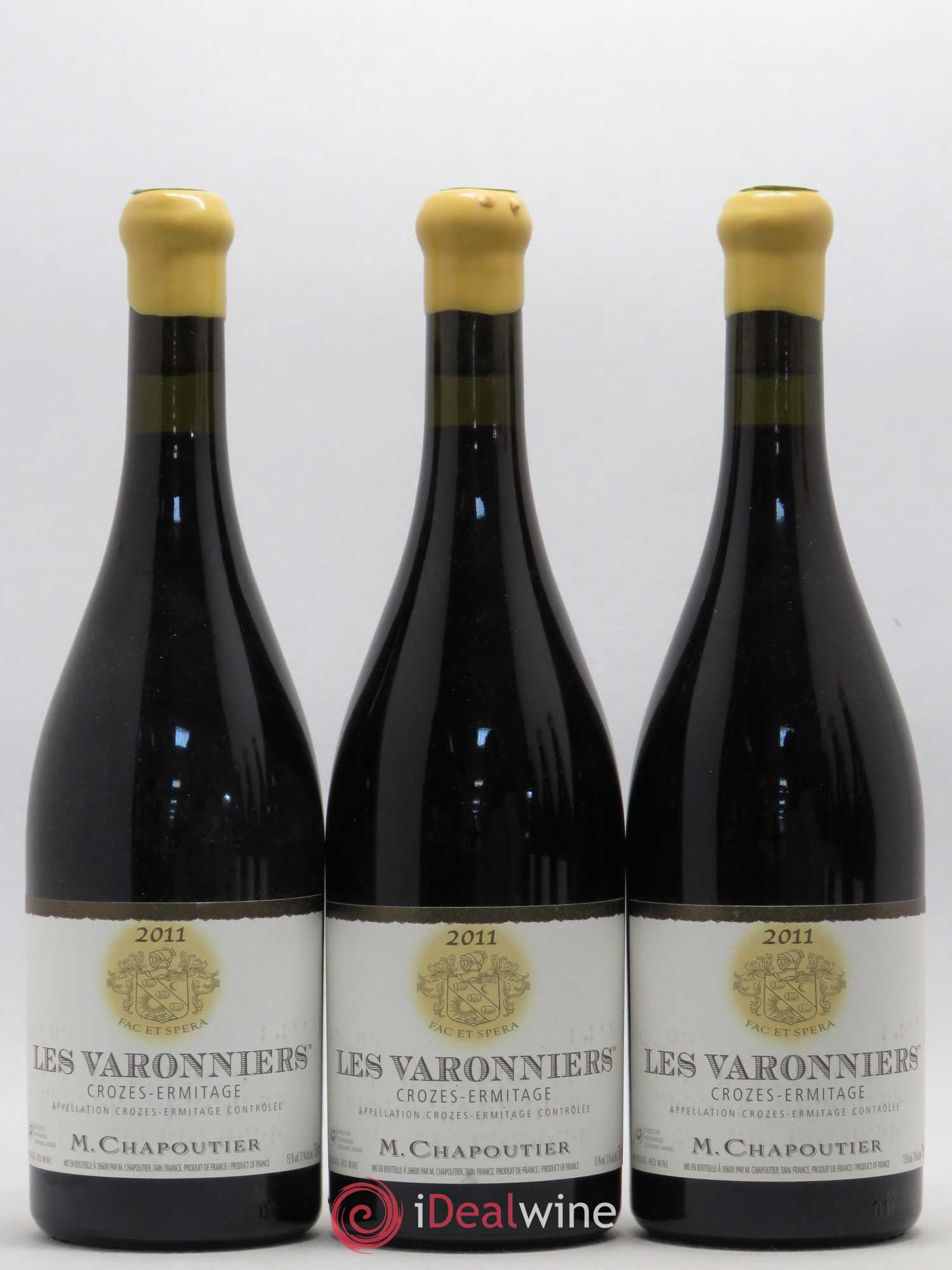 Crozes-Hermitage Les Varonniers Chapoutier 2011 - Lot de 6 bouteilles - 1