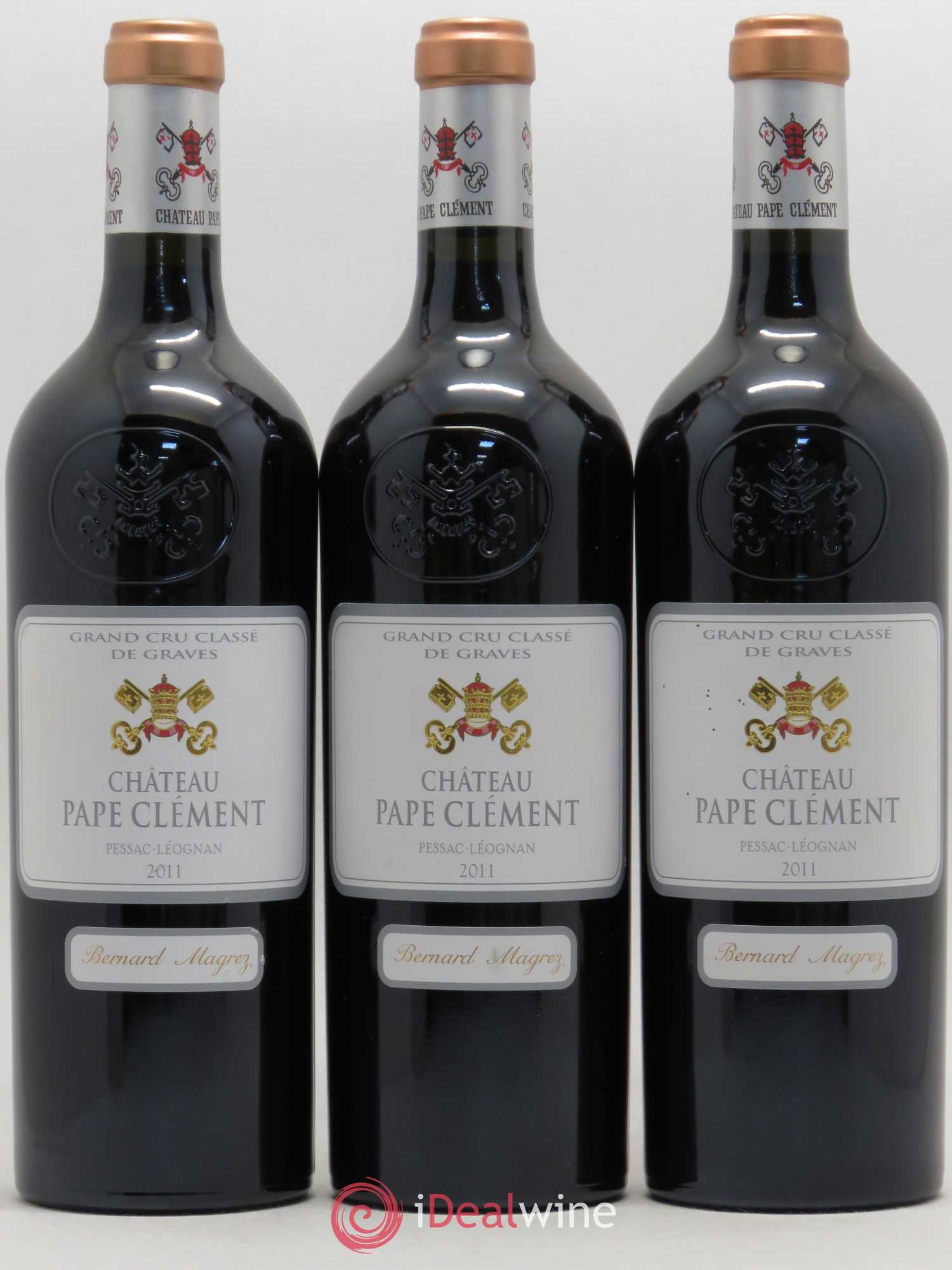 Château Pape Clément Cru Classé de Graves 2011 - Lot de 3 bouteilles - 0