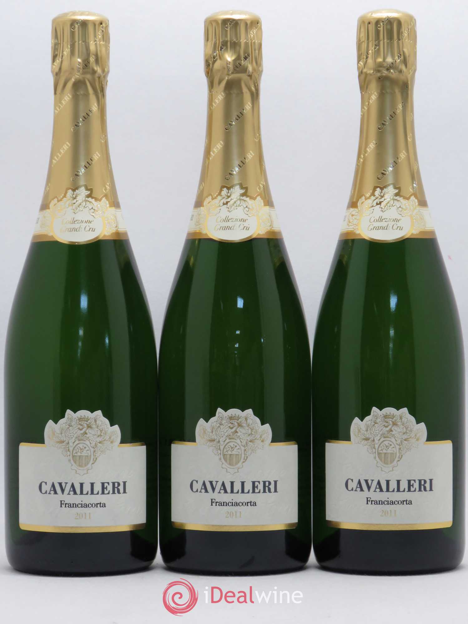 Italie Cavalleri Franciacorta Collezione Grandi Cru Brut 2011 - Lotto di 3 bottiglie - 0