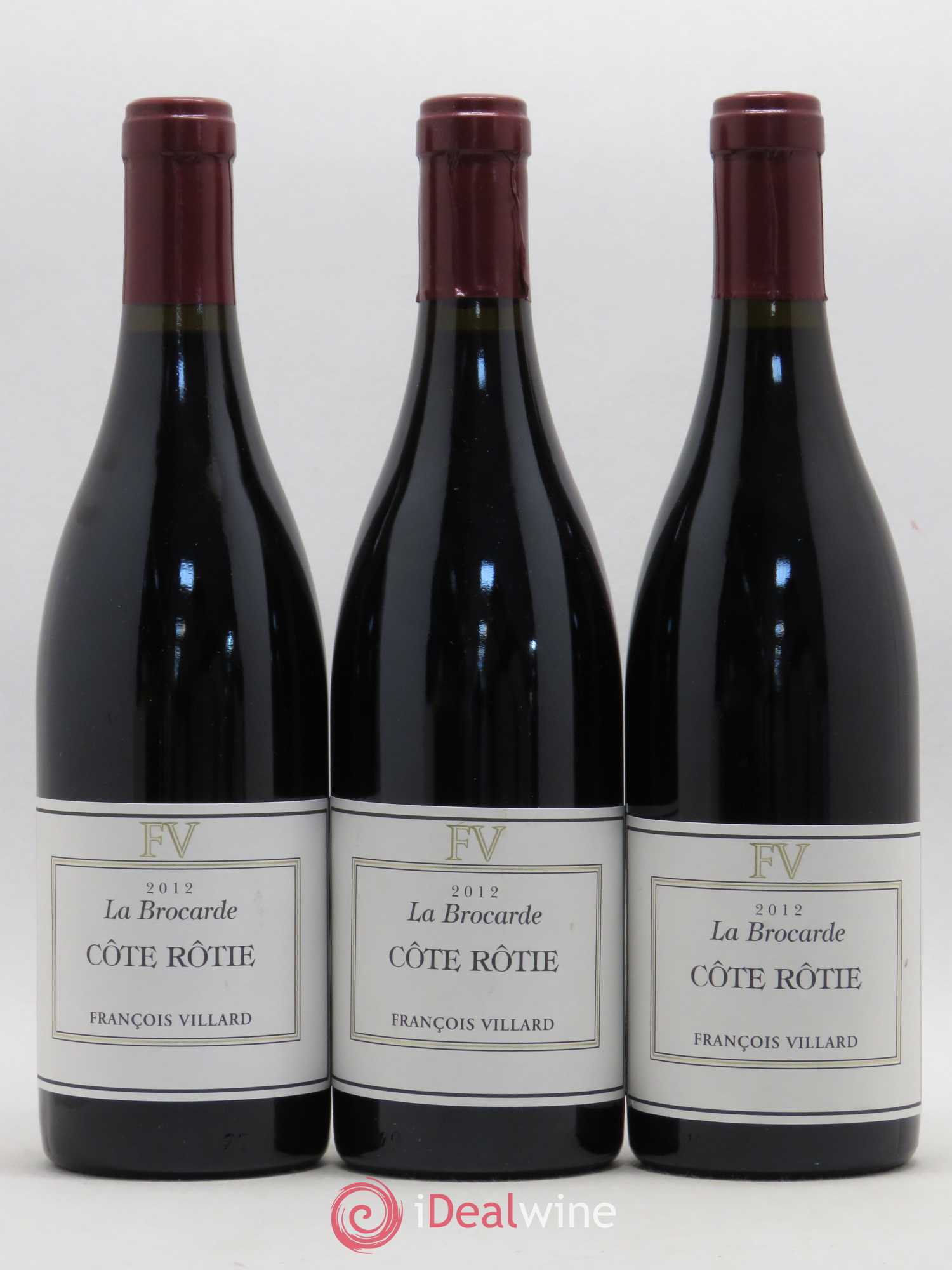 Côte-Rôtie La Brocarde François Villard 2012 - Lot de 3 bouteilles - 0
