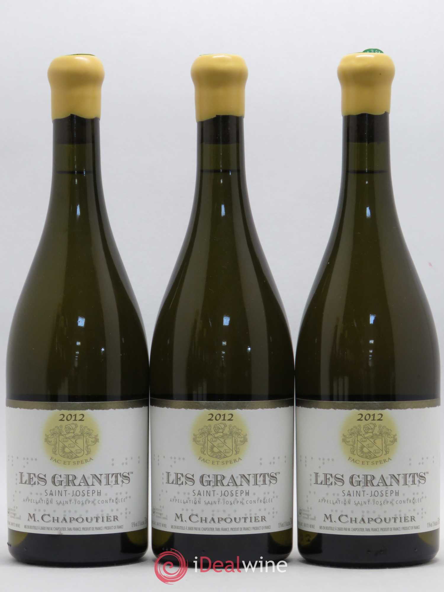 Saint-Joseph Les Granits Chapoutier 2012 - Lot de 6 bouteilles - 2