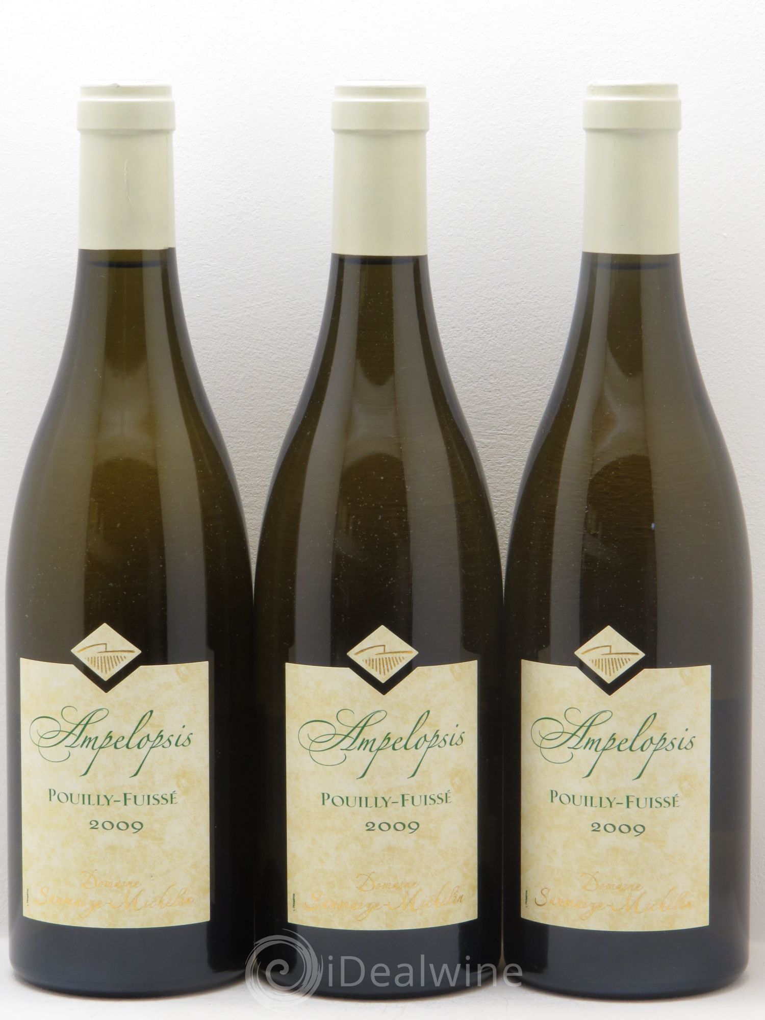 Pouilly-Fuissé Ampélopsis Saumaize Michelin 2009 - Posten von 3 Flaschen - 0