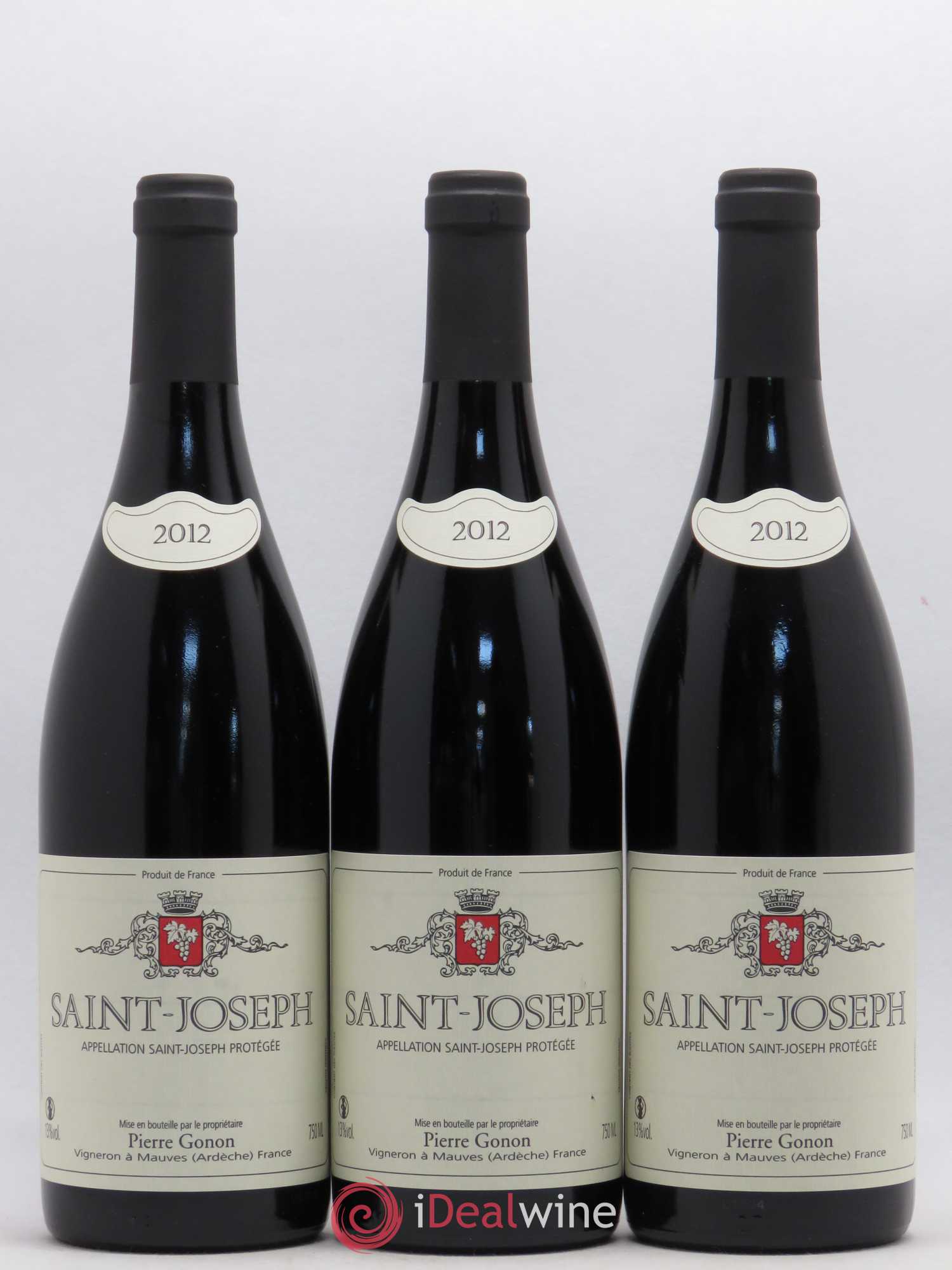 Saint-Joseph Gonon (Domaine) 2012 - Lot de 3 bouteilles - 0