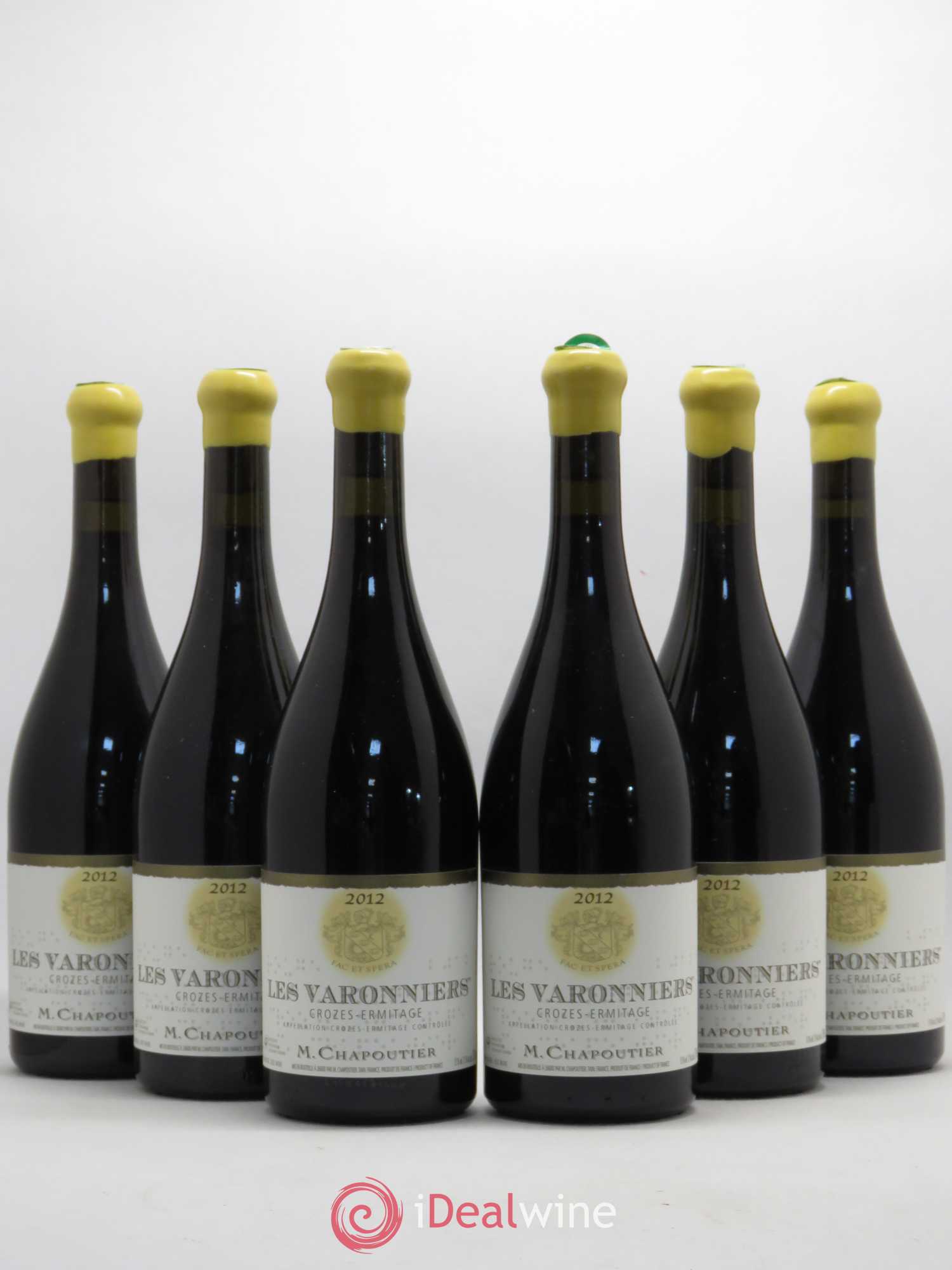 Crozes-Hermitage Les Varonniers Chapoutier 2012 - Lot de 6 bouteilles - 0
