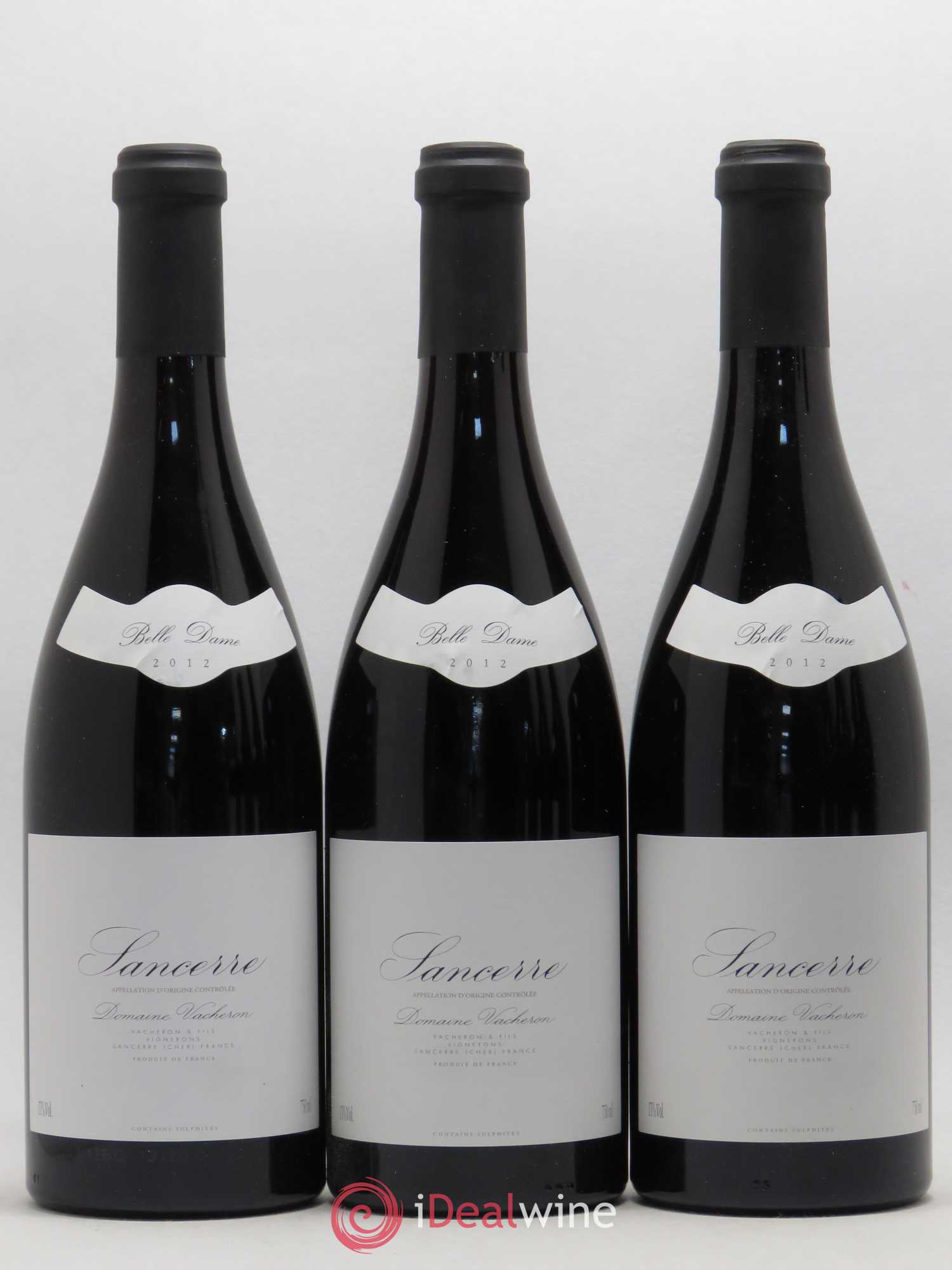 Sancerre Belle-Dame Domaine Vacheron et Fils 2012 - Lot de 6 bouteilles - 1