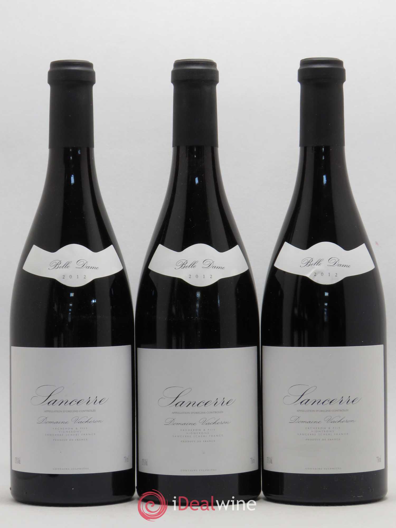 Sancerre Belle-Dame Domaine Vacheron et Fils 2012 - Lot de 6 bouteilles - 2