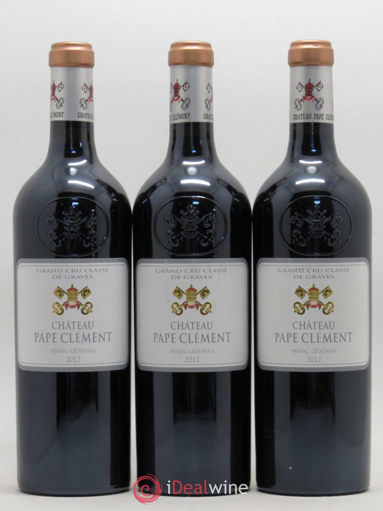 Château Pape Clément Cru Classé de Graves 2012 - Lot de 3 bouteilles - 0