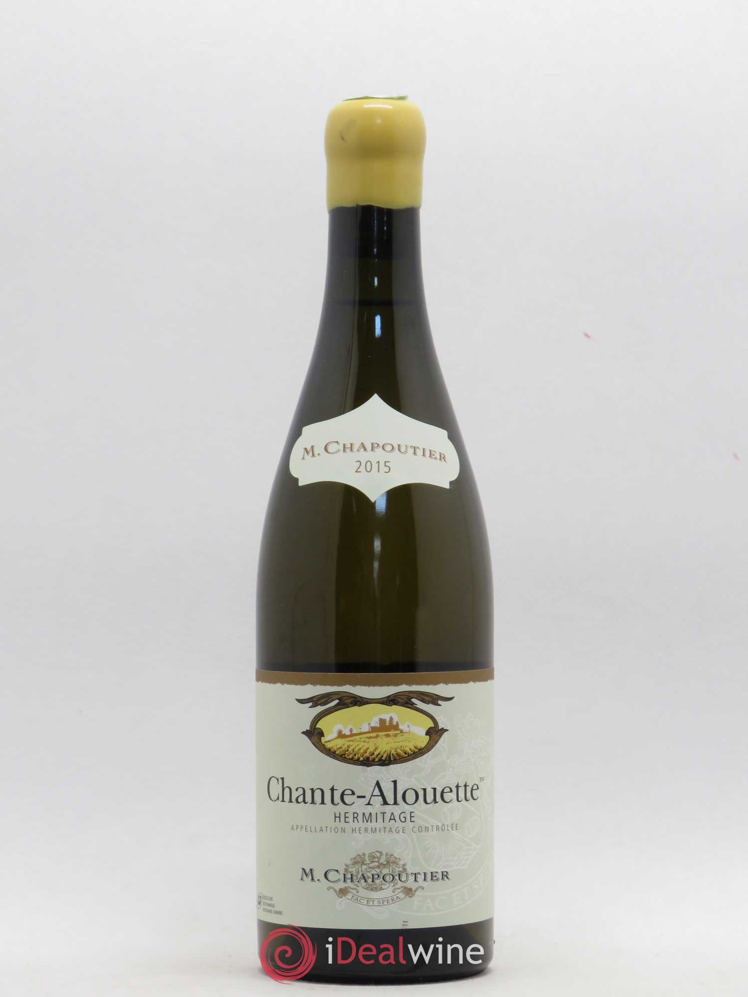 Hermitage Chante Alouette Chapoutier 2015 - Lot de 1 bouteille - 0