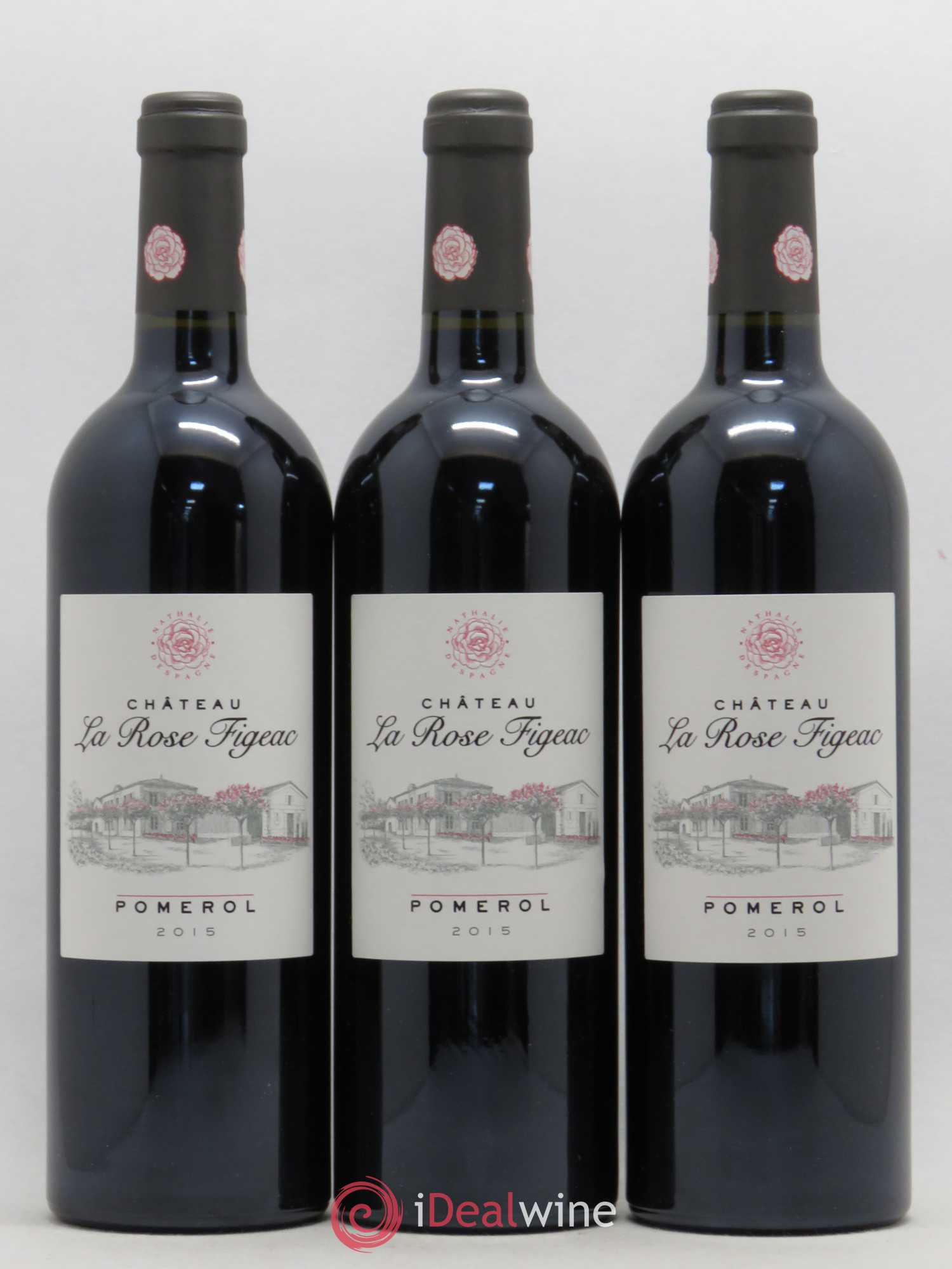 Château la Rose Figeac 2015 - Lot de 3 bouteilles - 0