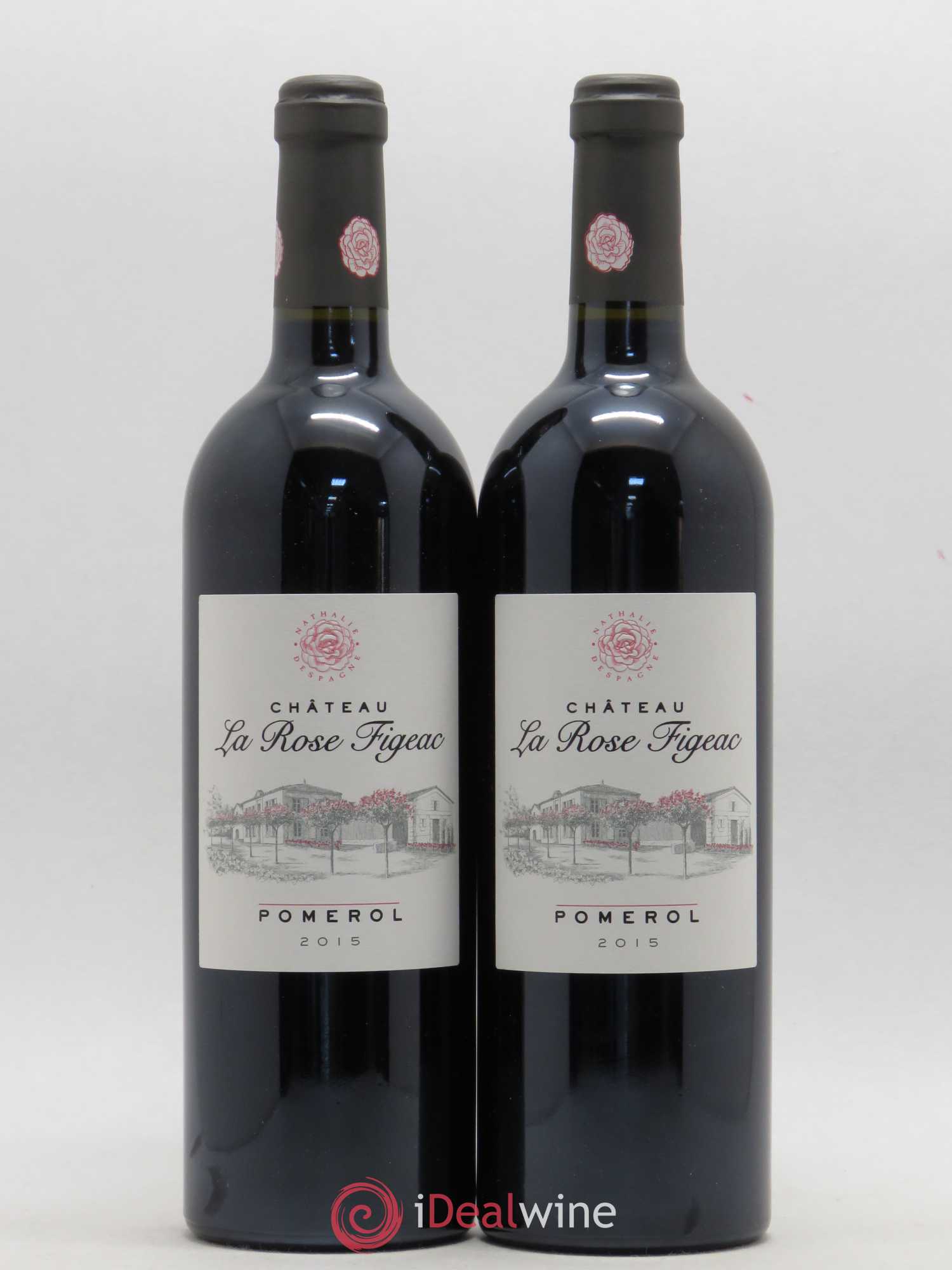 Château la Rose Figeac (sans prix de réserve) 2015 - Lot de 2 bouteilles - 0