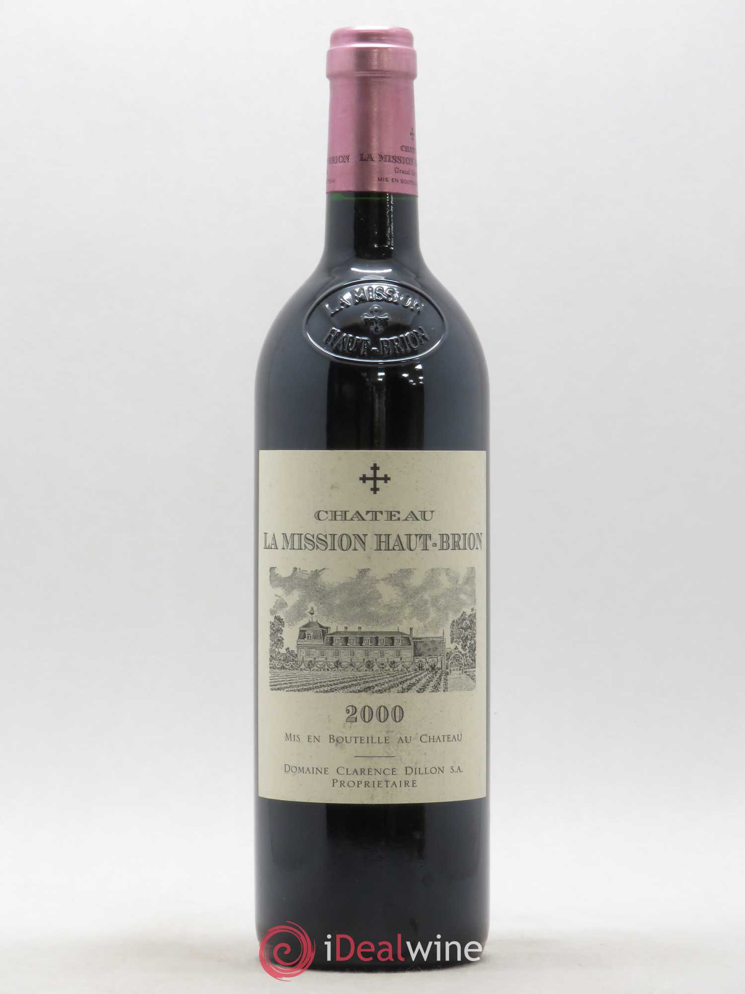 Château la Mission Haut-Brion Cru Classé de Graves 2000 - Lot de 1 bouteille - 0