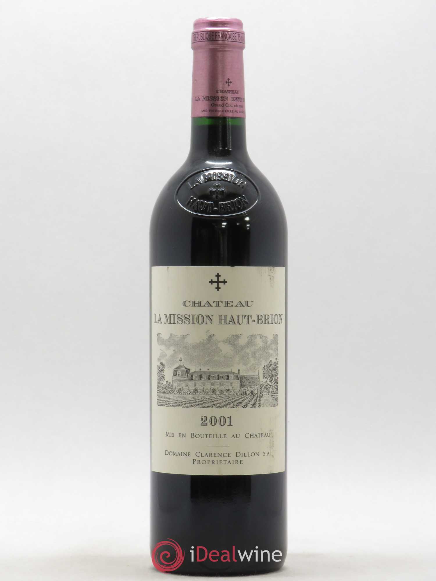 Château la Mission Haut-Brion Cru Classé de Graves 2001 - Lot de 1 bouteille - 0