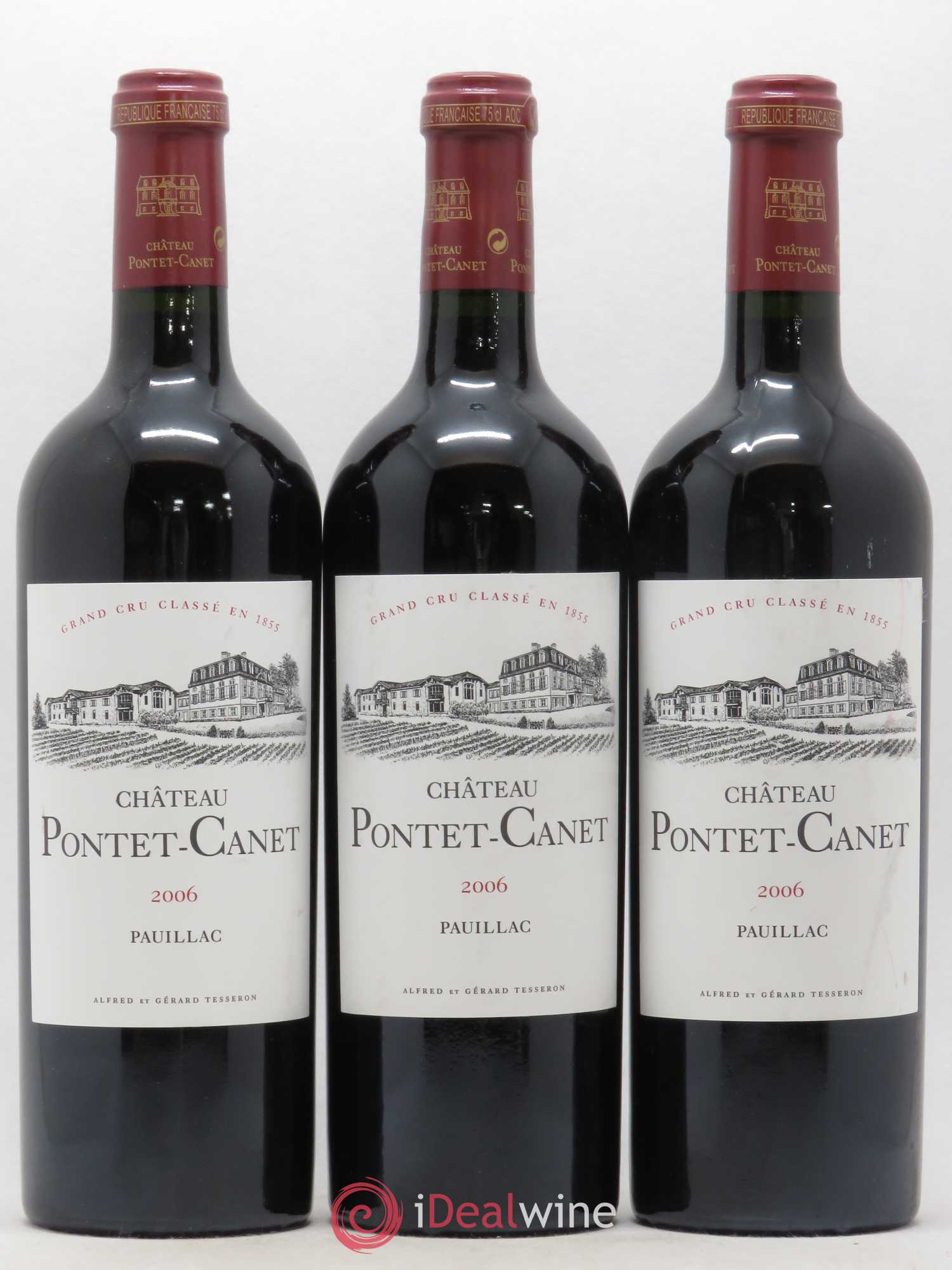 Château Pontet Canet 5ème Grand Cru Classé 2006 - Lot de 6 bouteilles - 2