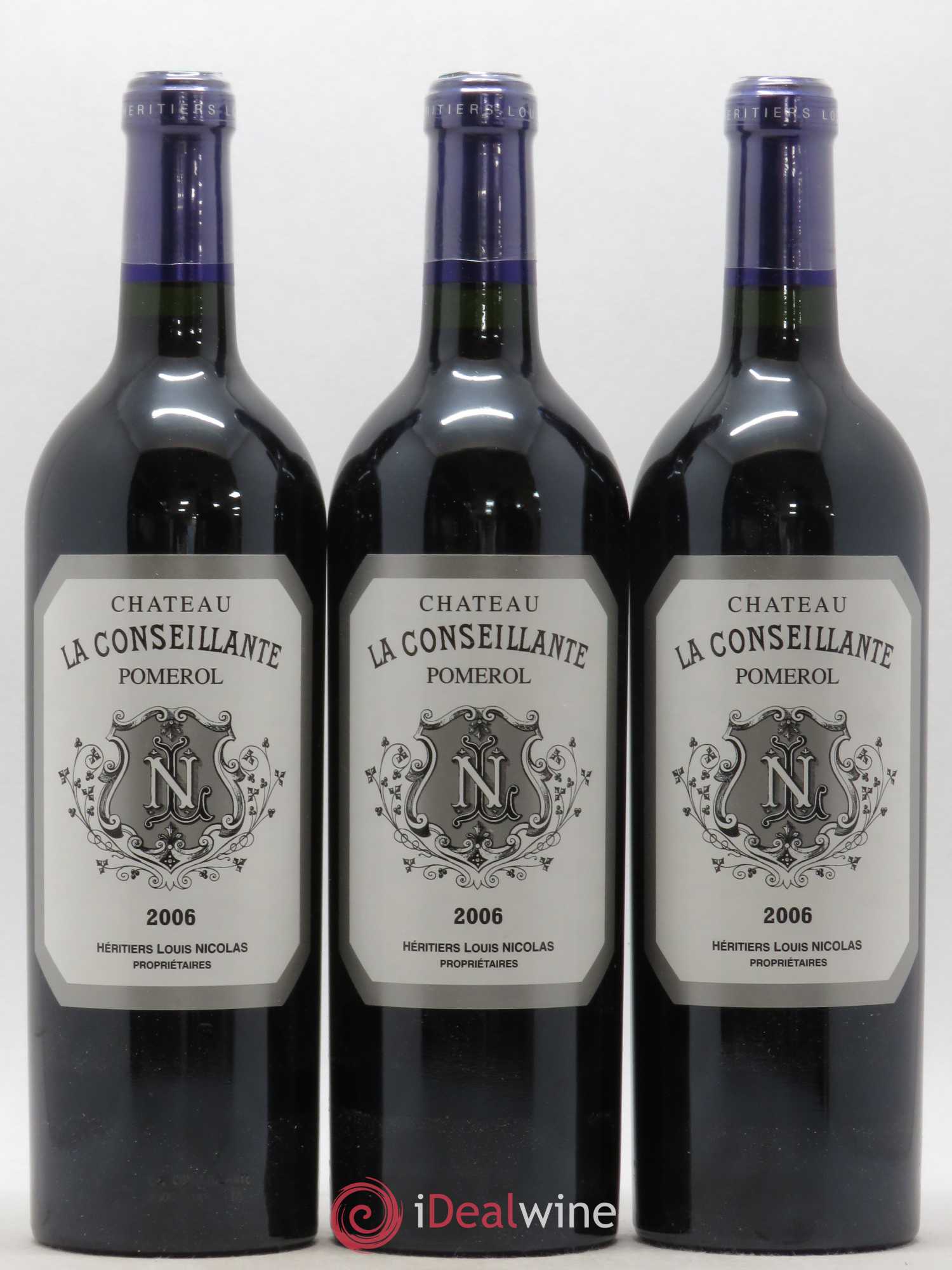 Château la Conseillante 2006 - Lot de 3 bouteilles - 0