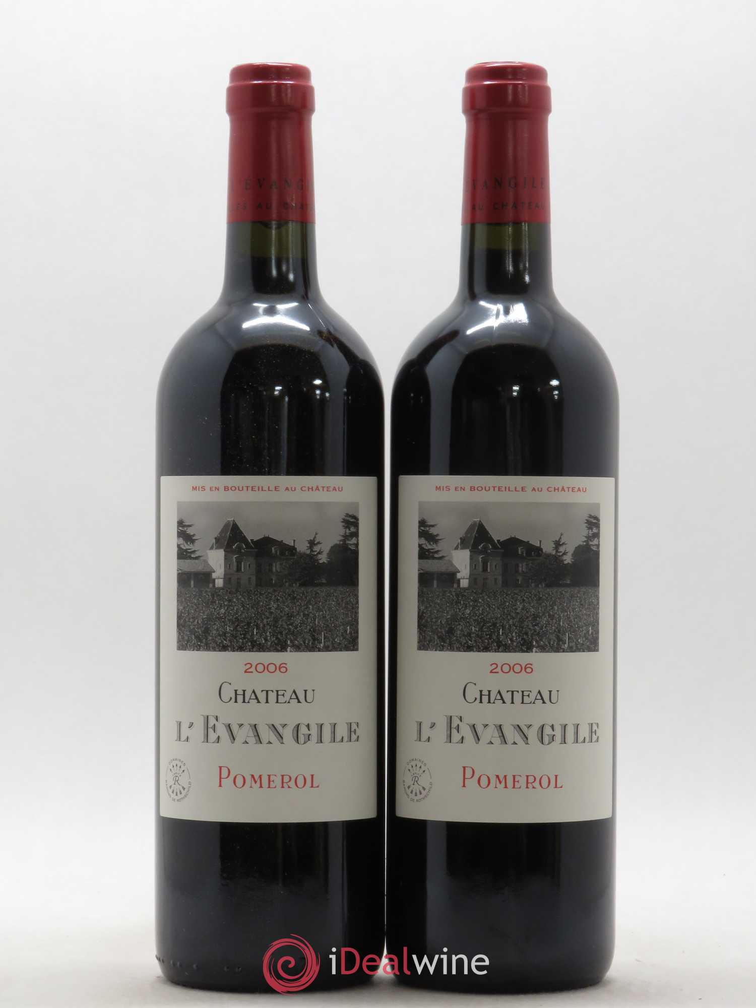 Château l' Évangile 2006 - Lot de 2 bouteilles - 0