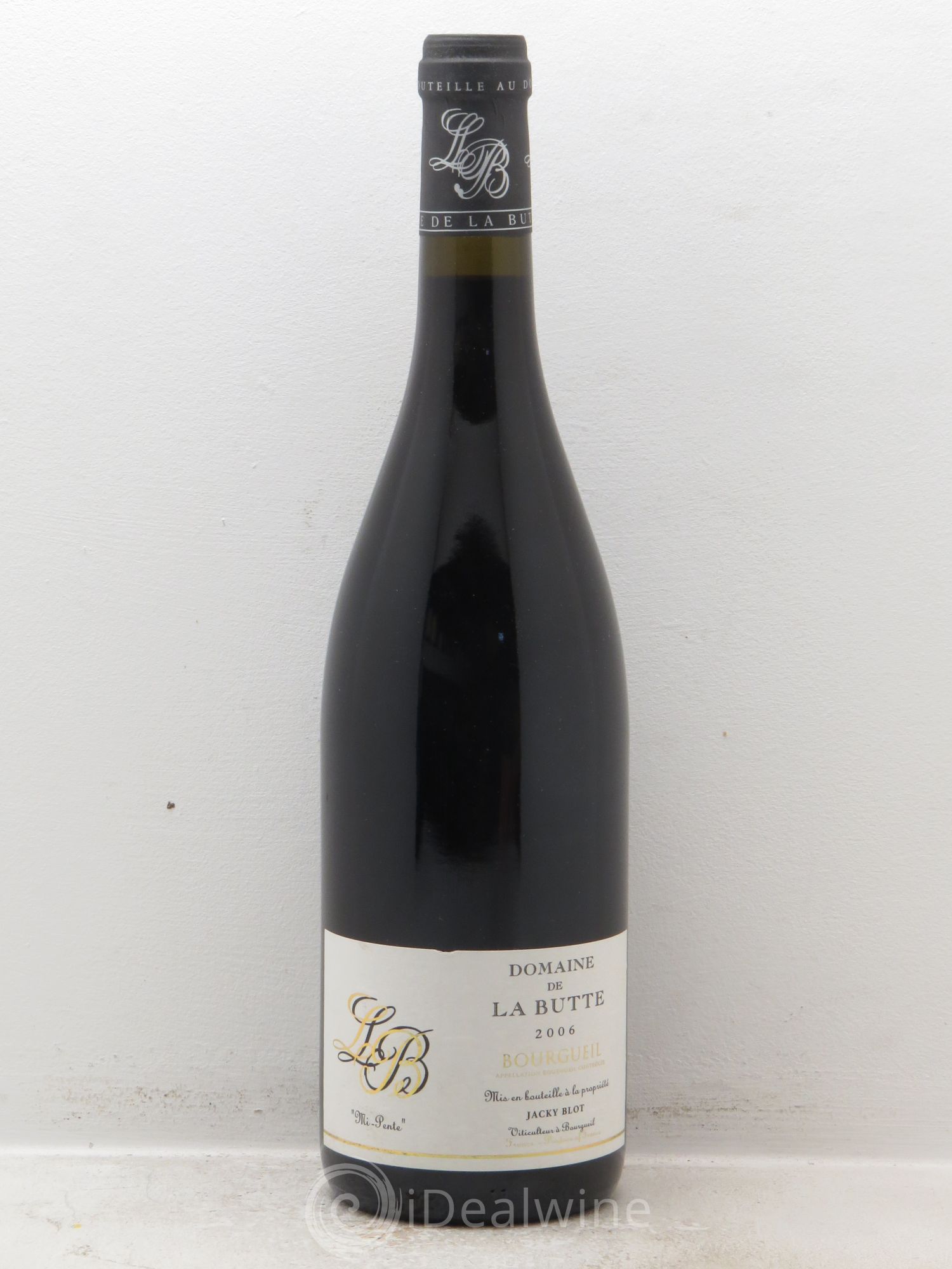 Bourgueil Mi-Pente Domaine de La Butte - Jacky Blot 2006 - Lot de 1 bouteille - 0