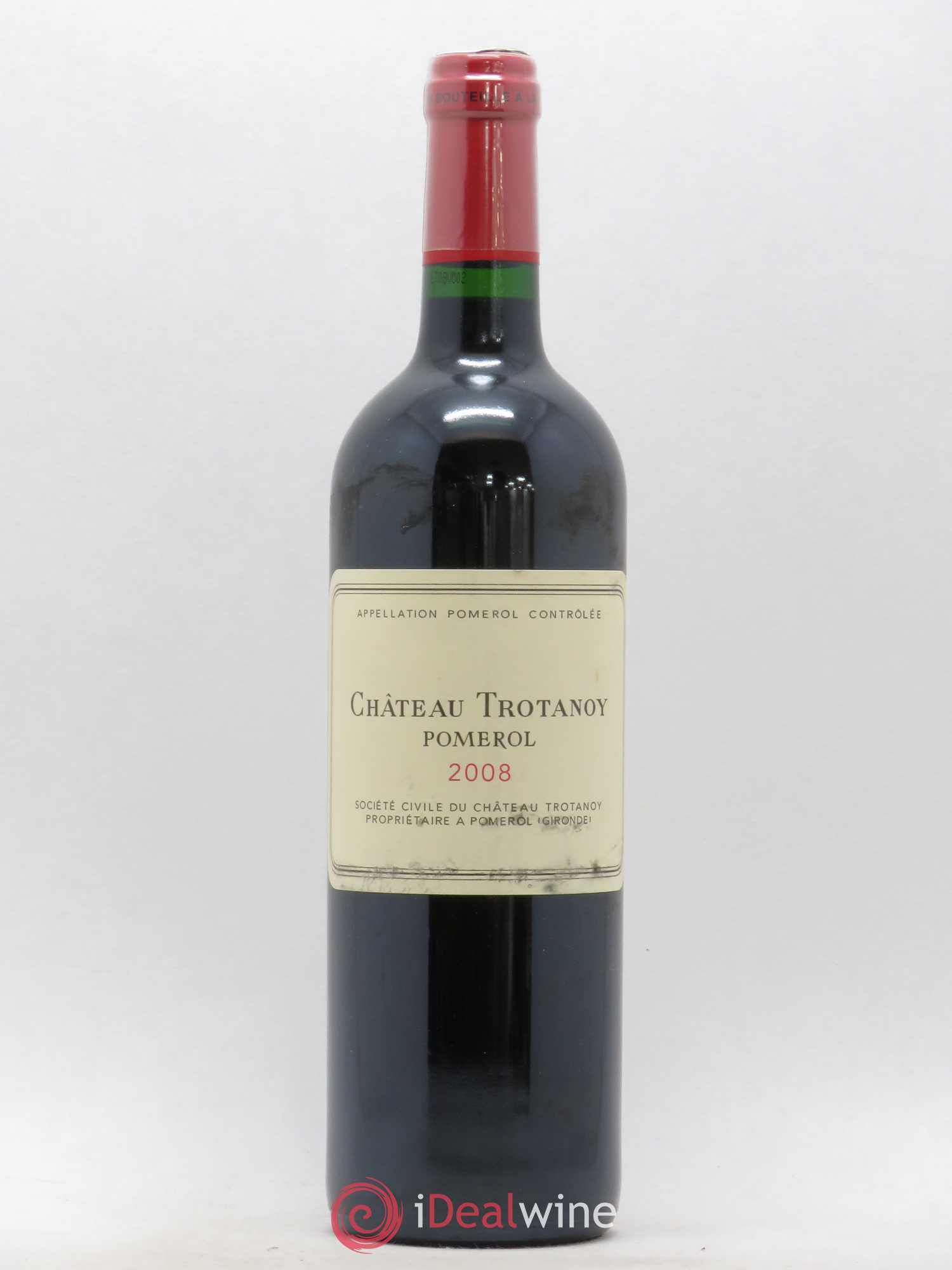 Château Trotanoy 2008 - Lot de 1 bouteille - 0