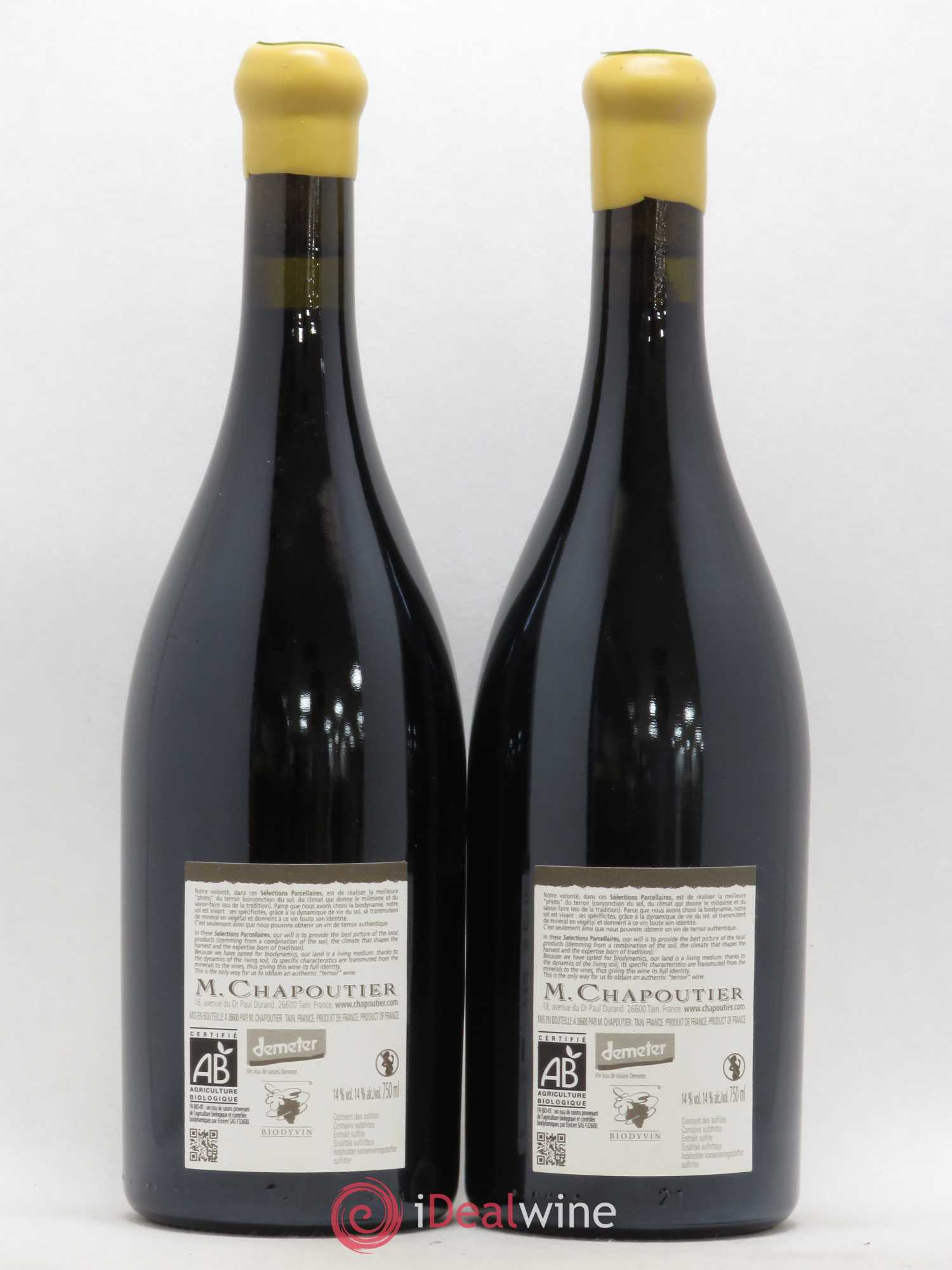Hermitage Ermitage l'Ermite Chapoutier 2009 - Lot de 2 bouteilles - 1