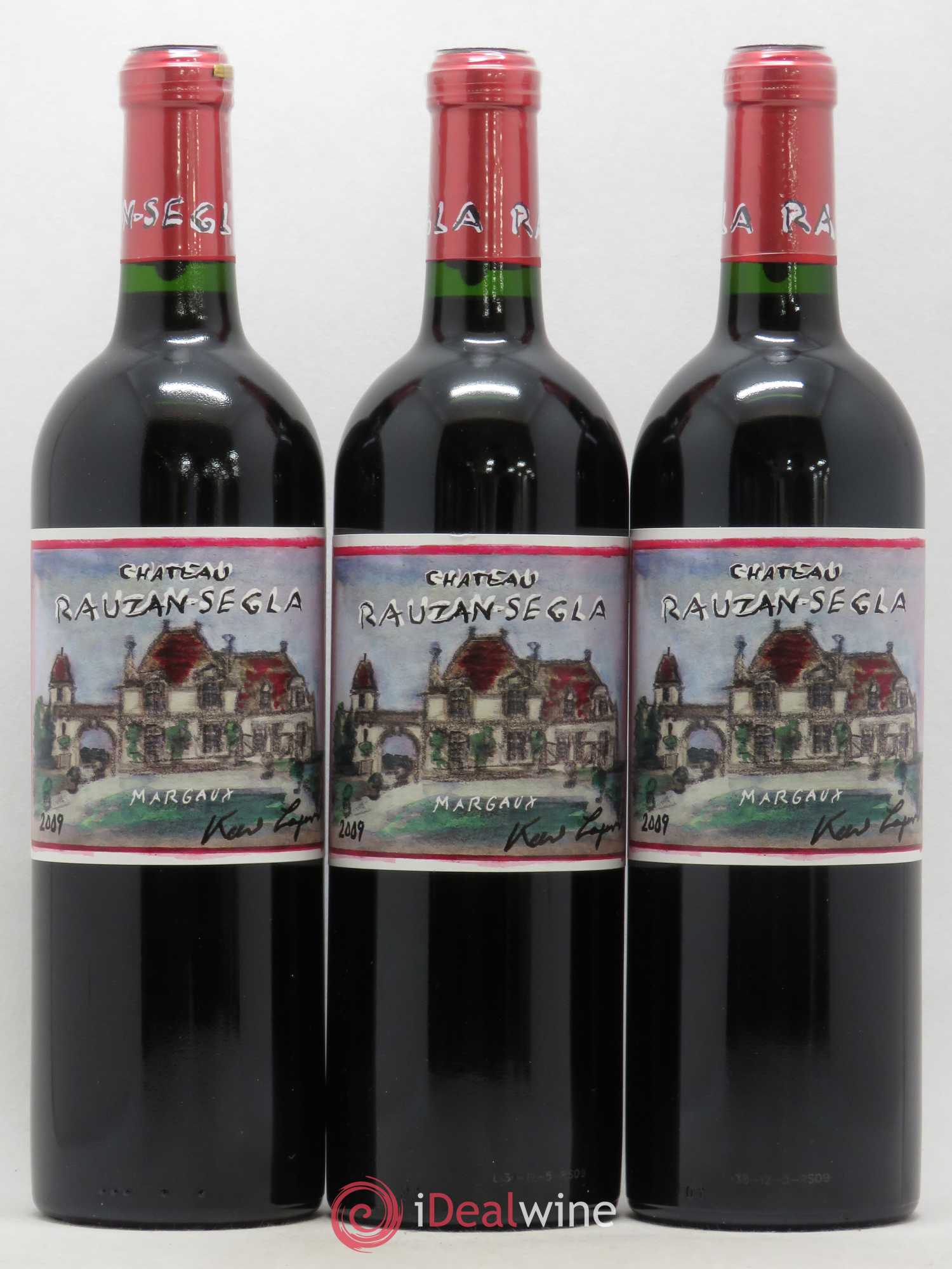 Château Rauzan Ségla Grand Cru Classé 2009 - Lot de 3 bouteilles - 0