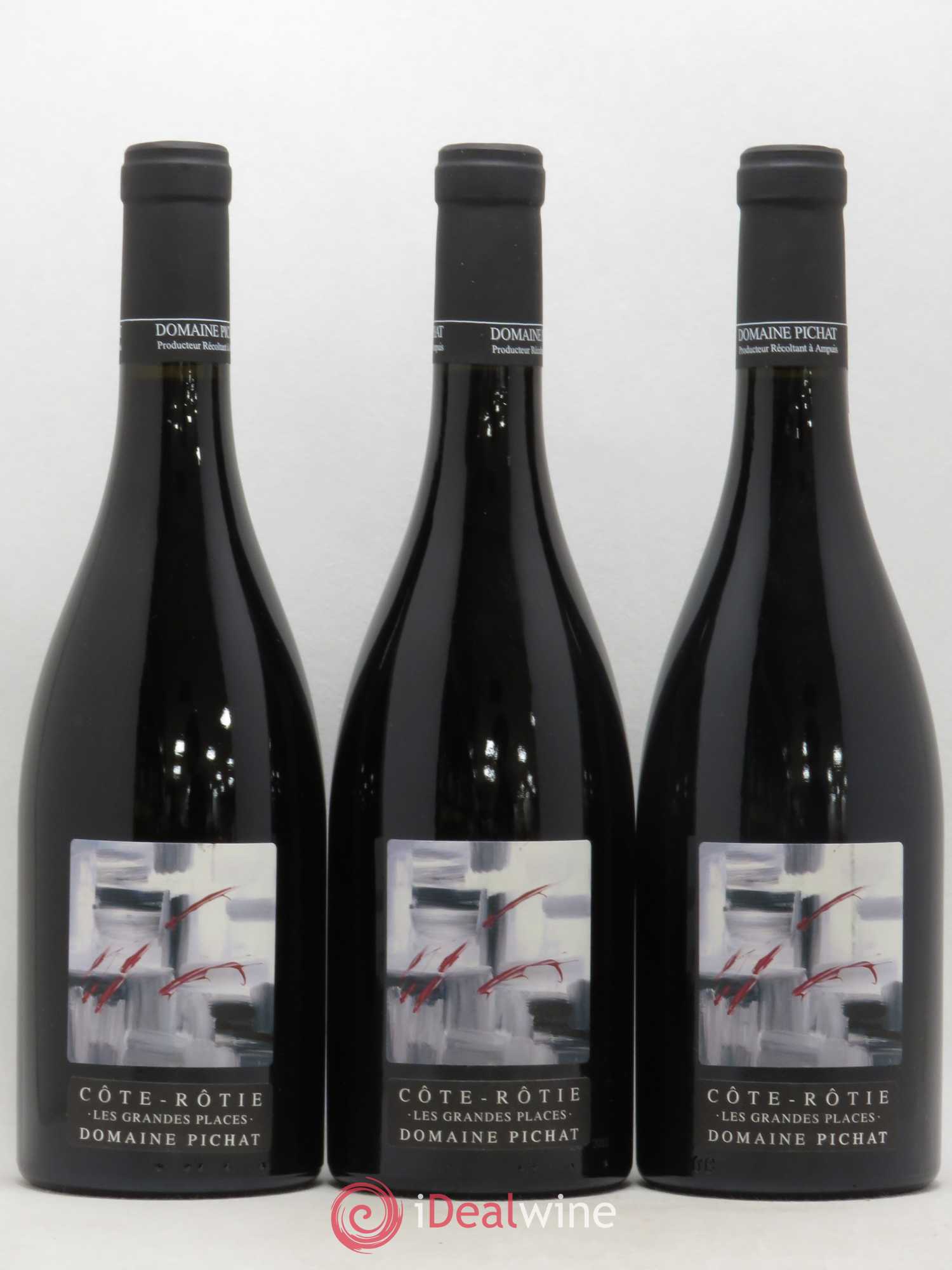 Côte-Rôtie Les Grandes Places Pichat (Domaine) 2010 - Lot de 3 bouteilles - 0