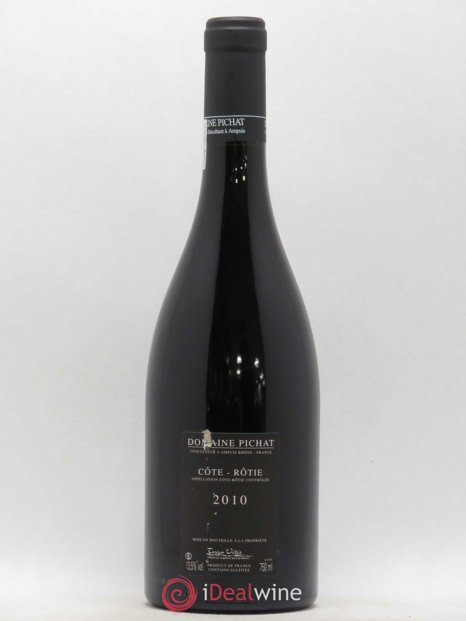 Côte-Rôtie Les Grandes Places Pichat (Domaine) 2010 - Lot de 1 bouteille - 1