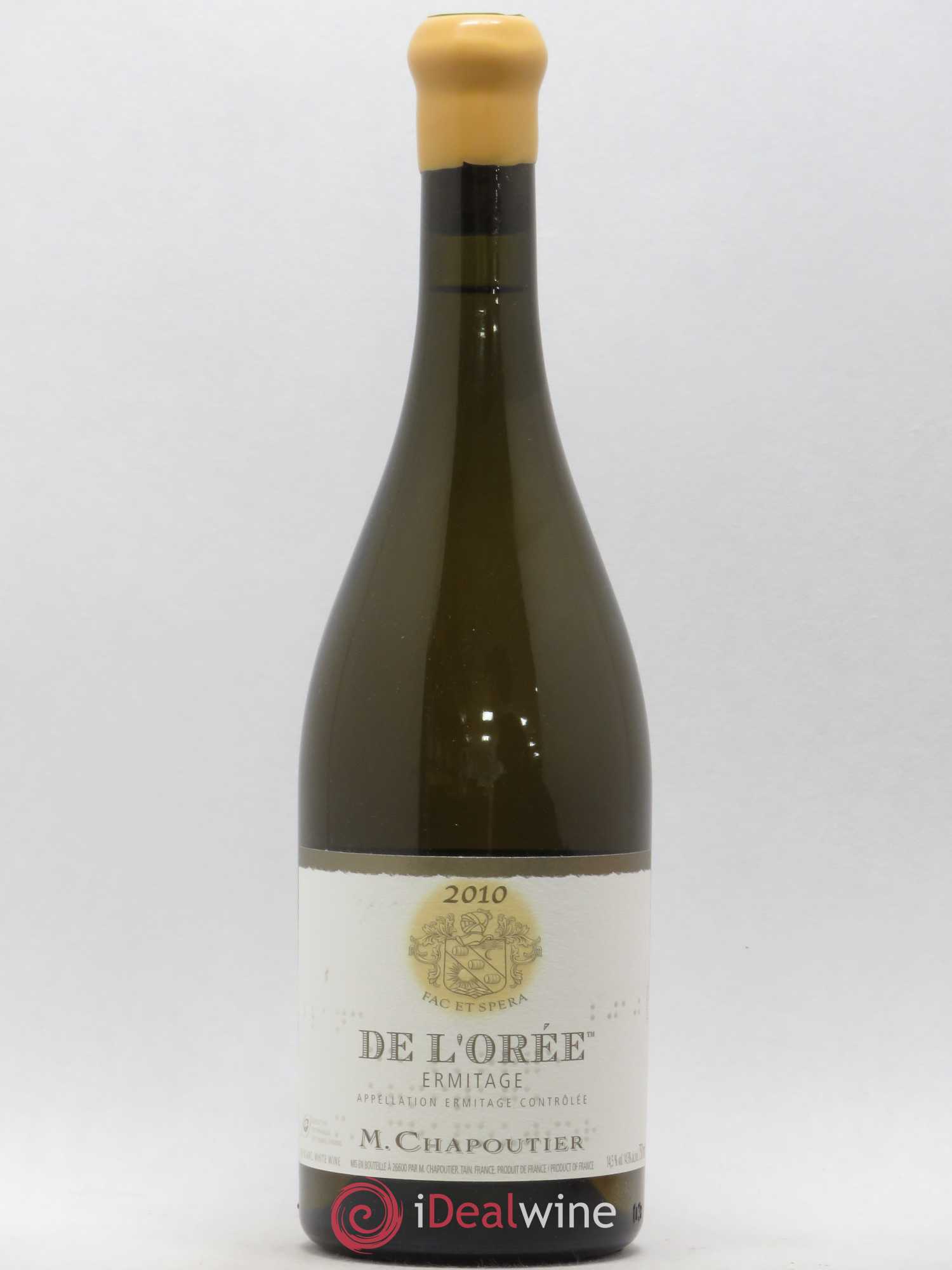 Hermitage Ermitage de l'Orée Chapoutier 2010 - Lot de 1 bouteille - 0