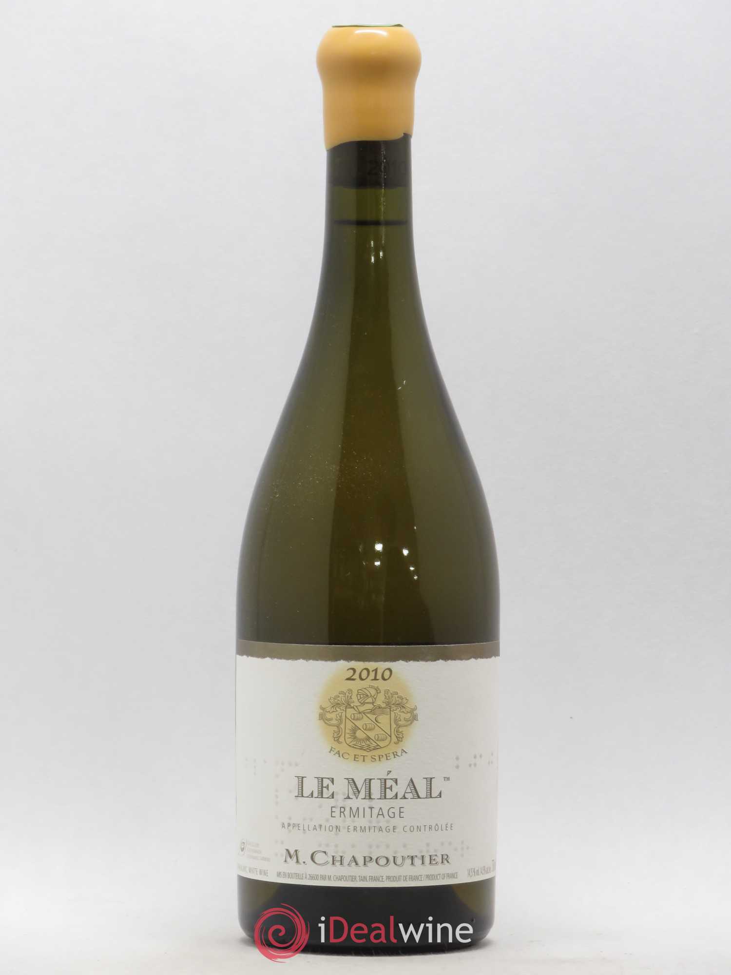 Hermitage Ermitage Le Méal Chapoutier 2010 - Lot de 1 bouteille - 0