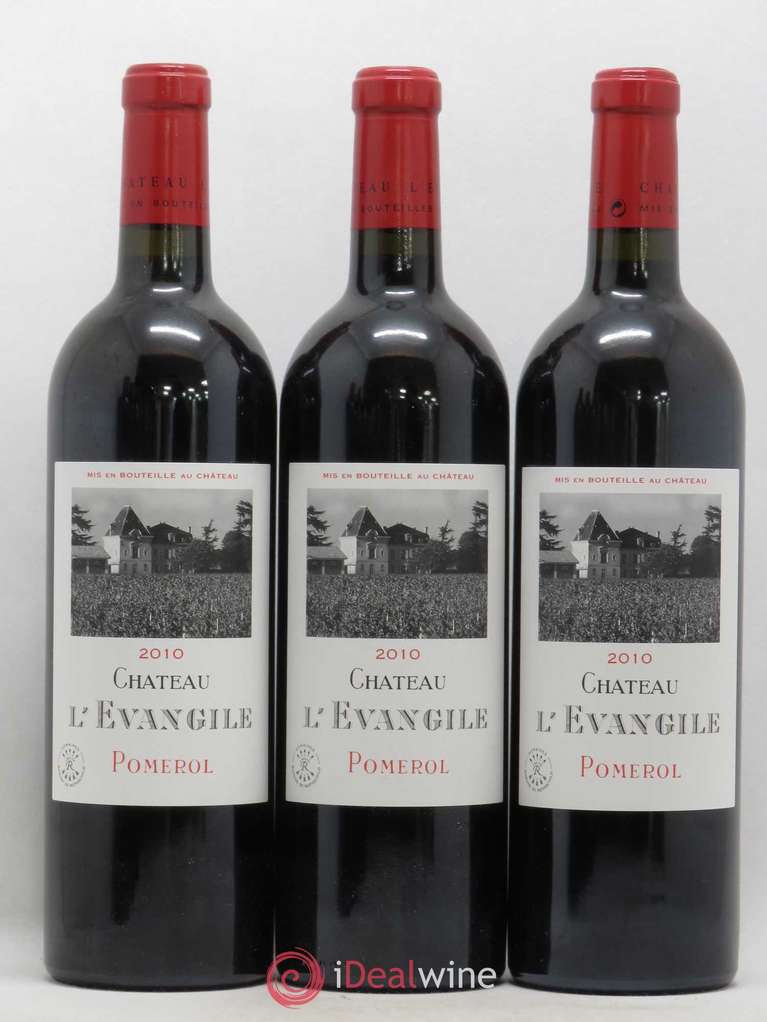 Château l' Évangile 2010 - Lot de 6 bouteilles - 1