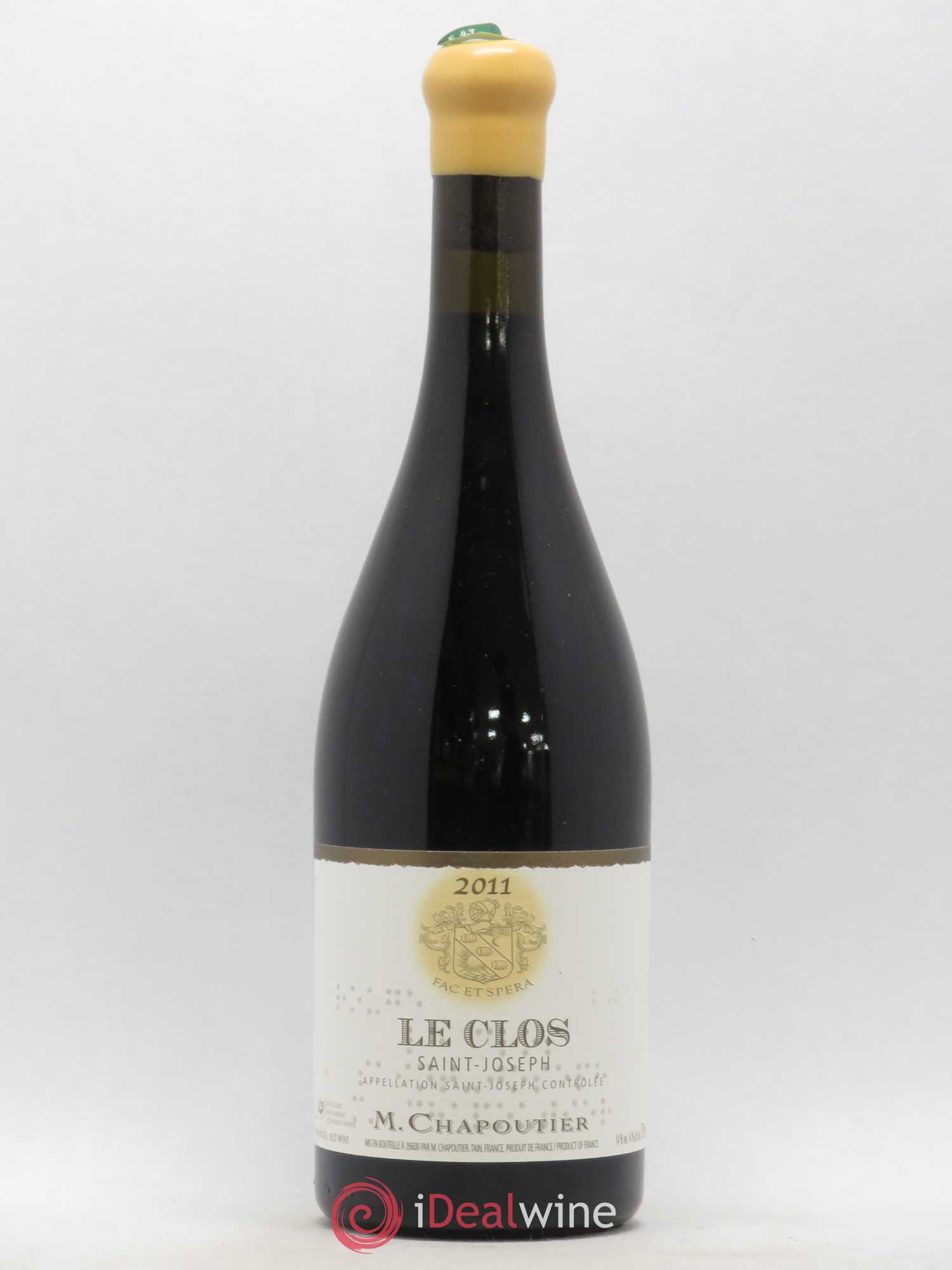Saint-Joseph Le Clos Chapoutier 2011 - Lot de 1 bouteille - 0