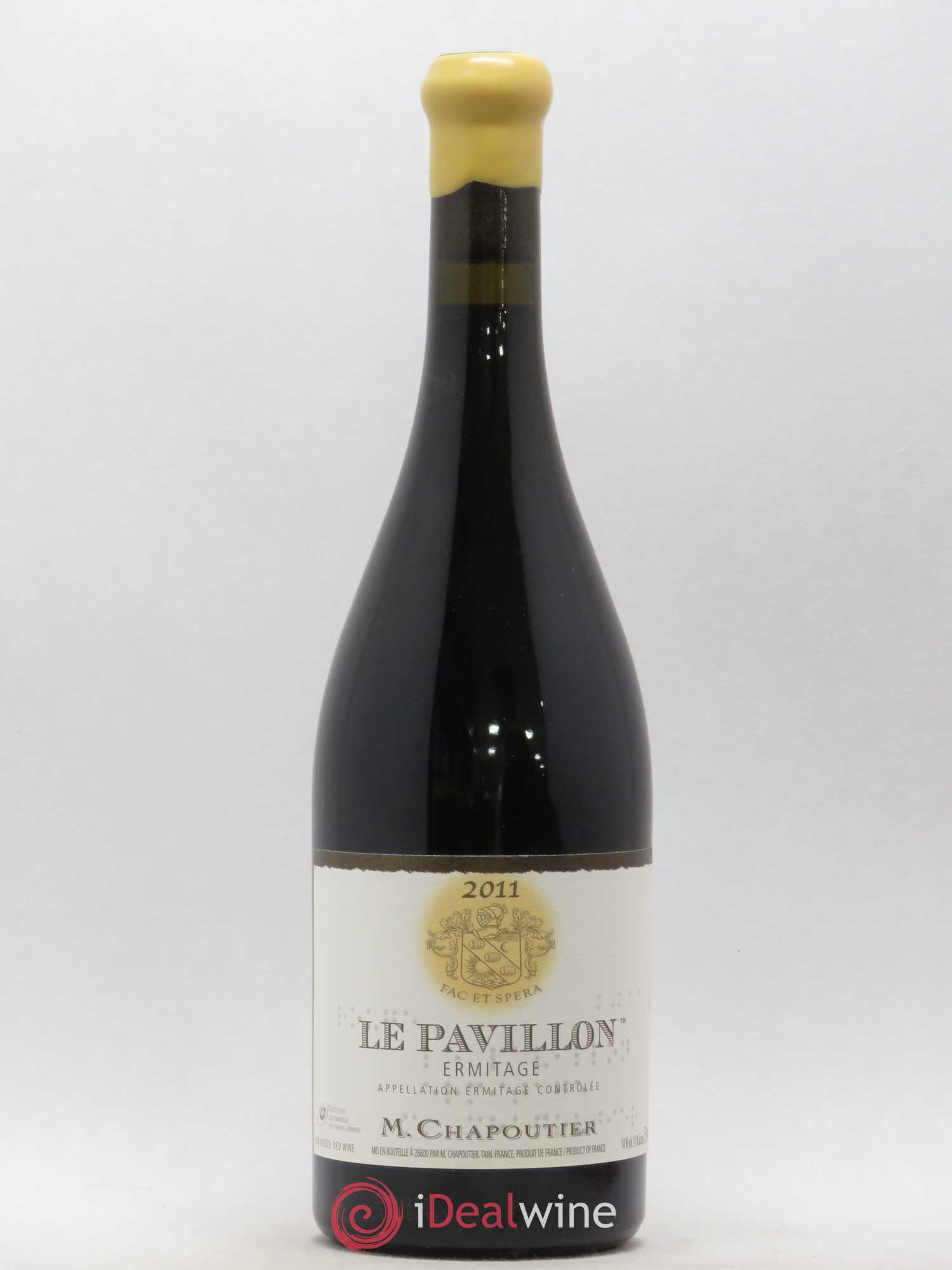 Hermitage Ermitage Le Pavillon Chapoutier 2011 - Lot de 1 bouteille - 0