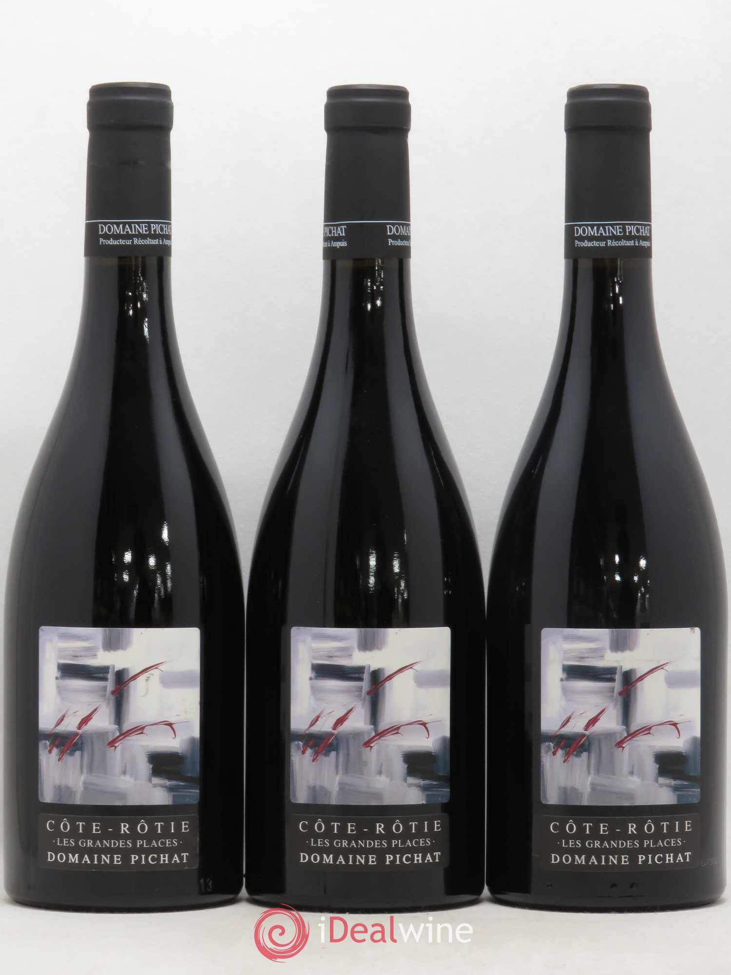 Côte-Rôtie Les Grandes Places Pichat (Domaine) 2012 - Lot de 3 bouteilles - 0