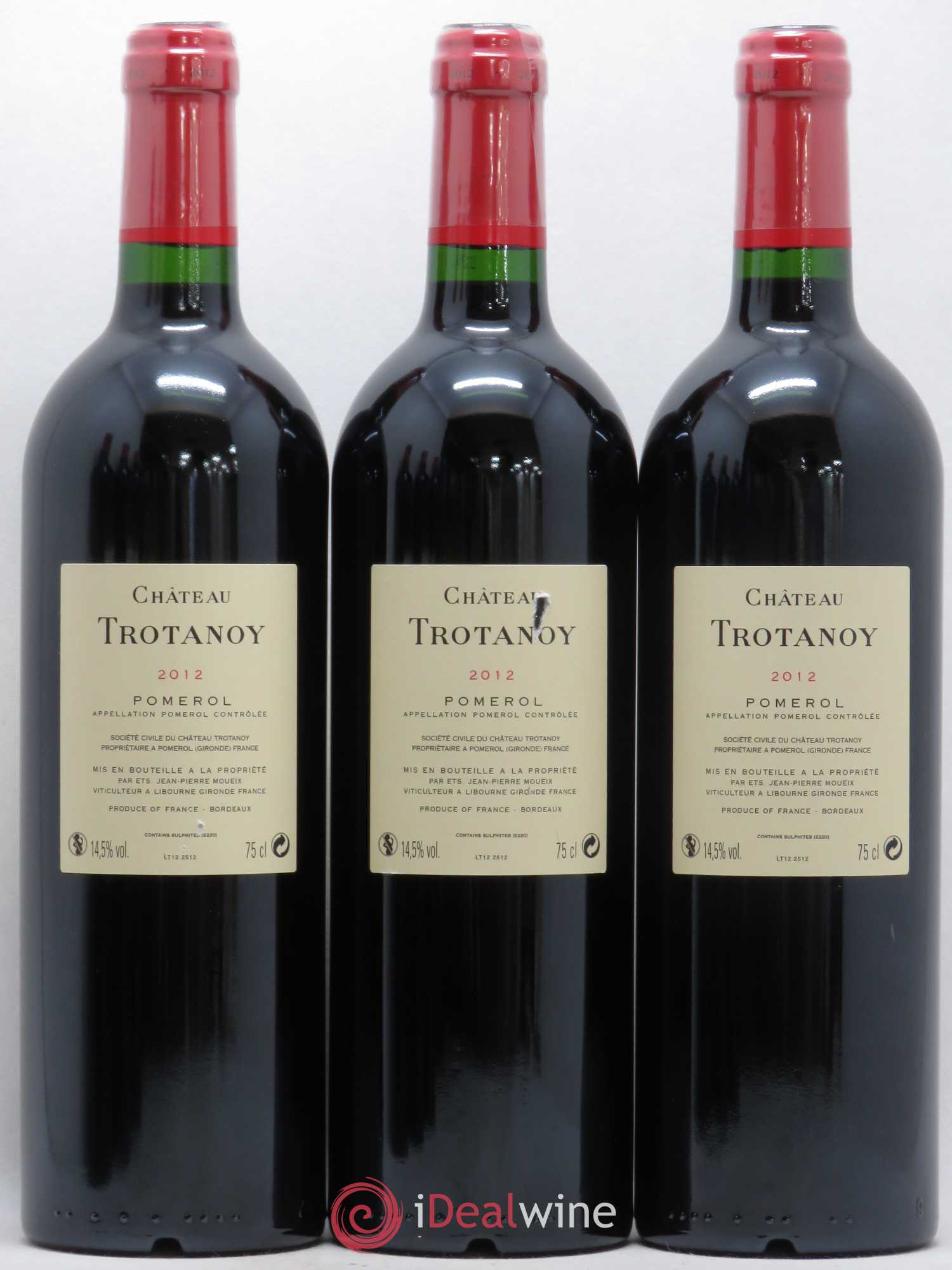 Château Trotanoy 2012 - Lot de 6 bouteilles - 2