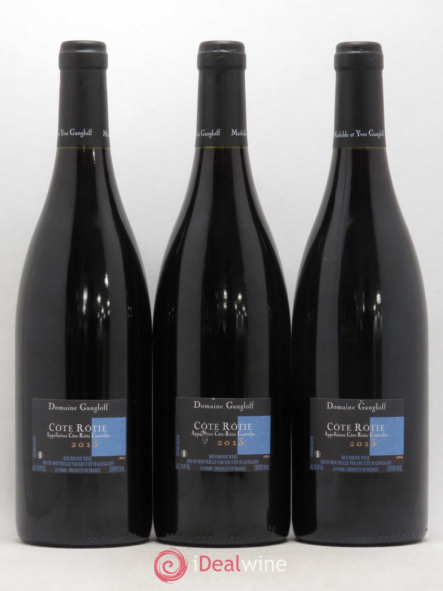 Côte-Rôtie La Barbarine Gangloff (Domaine) 2013 - Lot de 3 bouteilles - 1