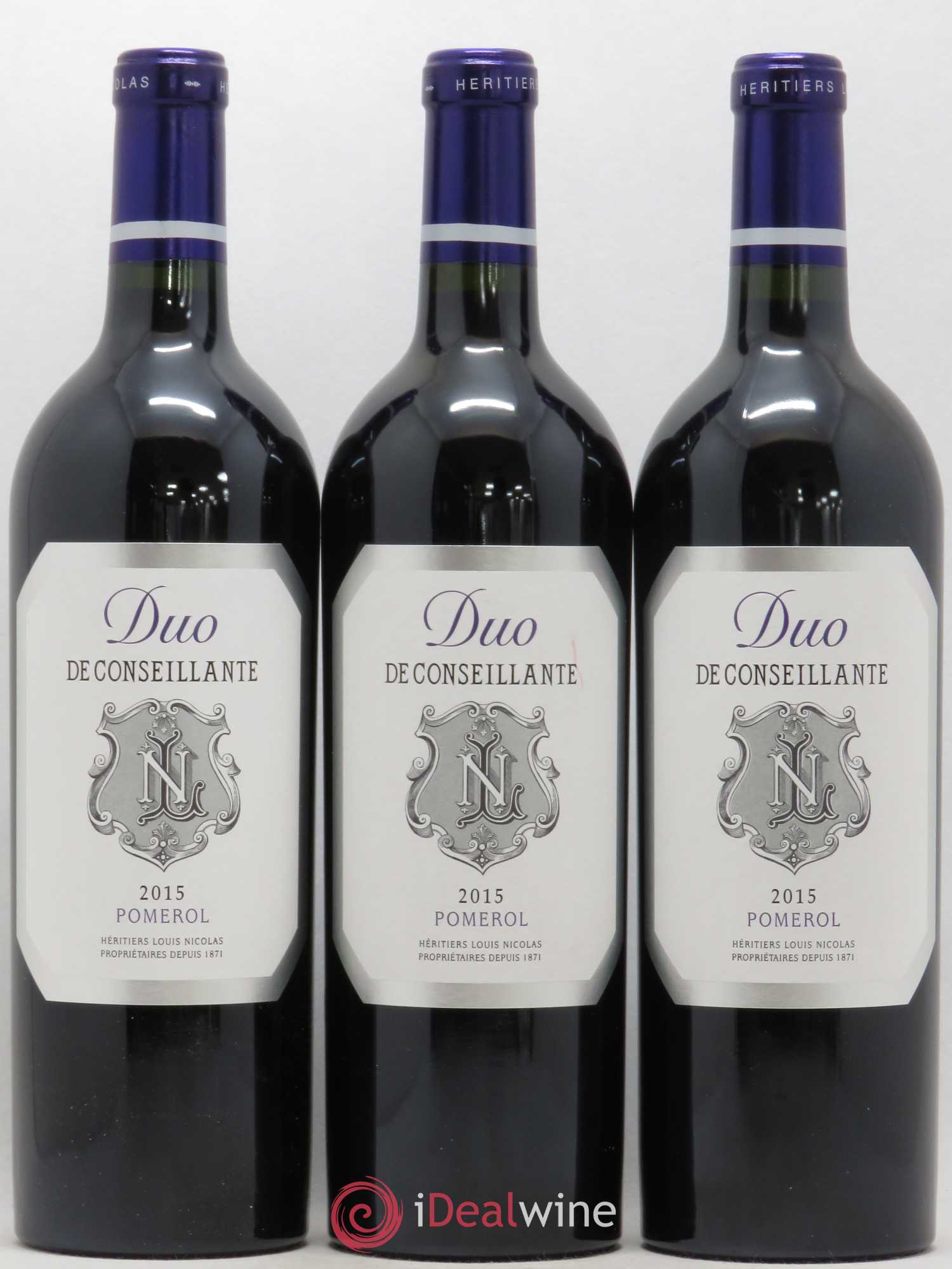 Duo de Conseillante 2015 - Lot de 3 bouteilles - 0