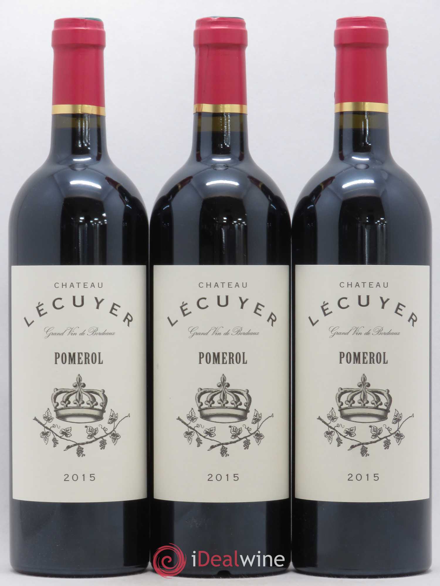Pomerol Château L'Ecuyer 2015 - Posten von 3 Flaschen - 0