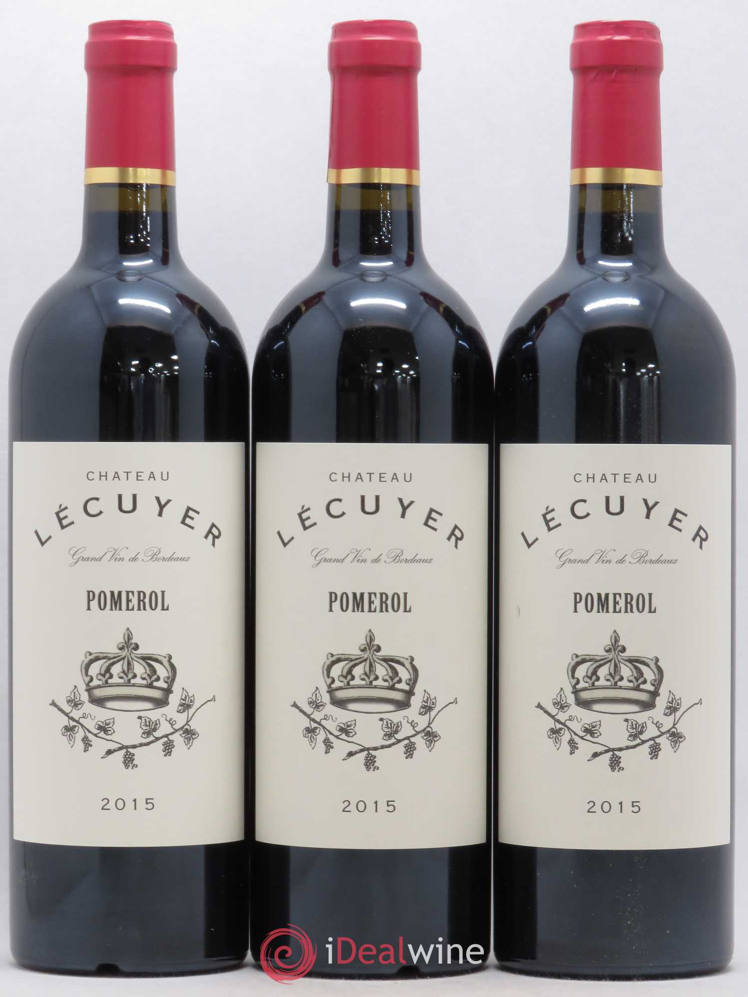 Pomerol Château L'Ecuyer 2015 - Posten von 3 Flaschen - 0