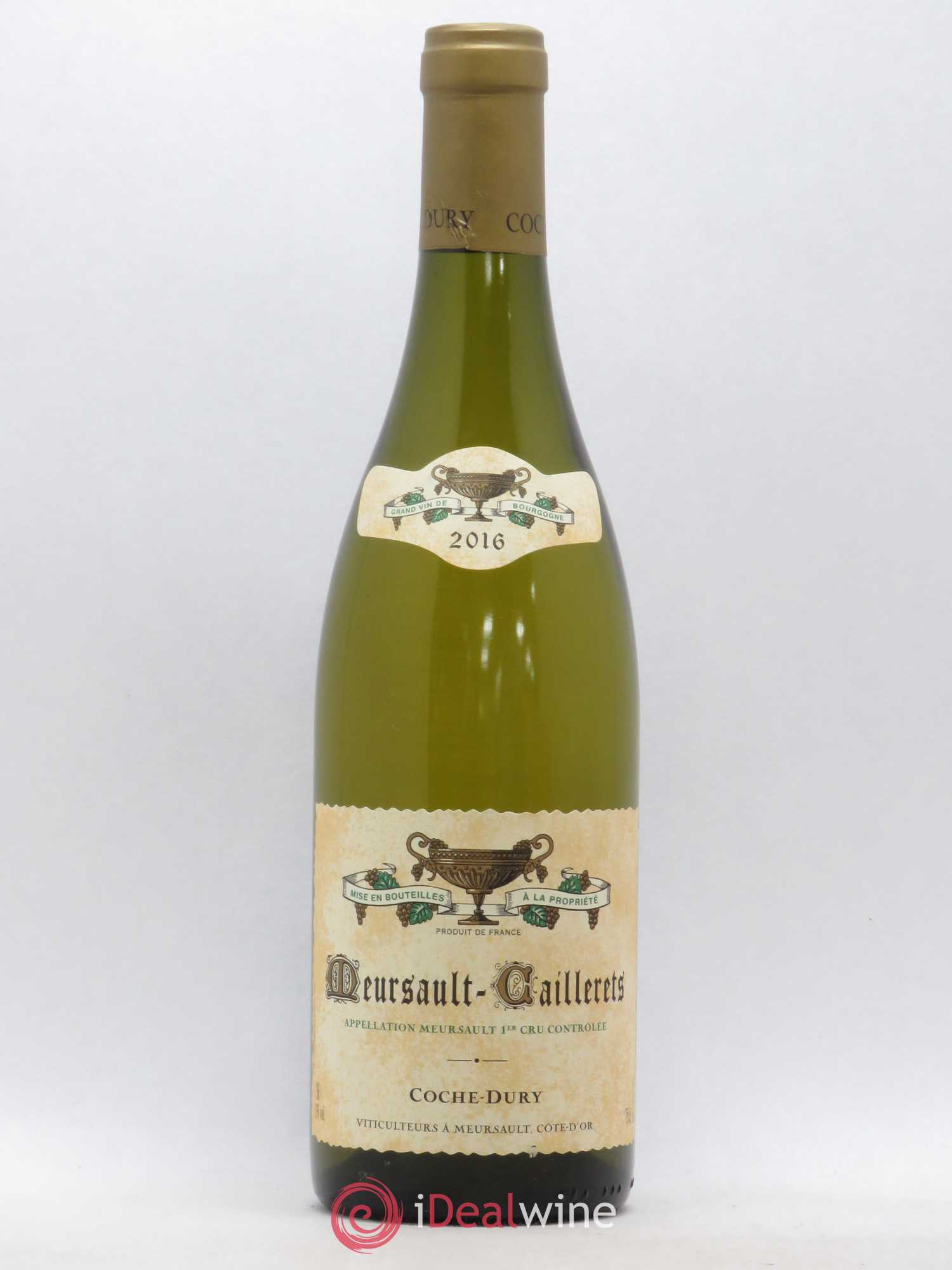 Meursault 1er Cru Caillerets Coche Dury (Domaine) 2016 - Lot de 1 bouteille - 0