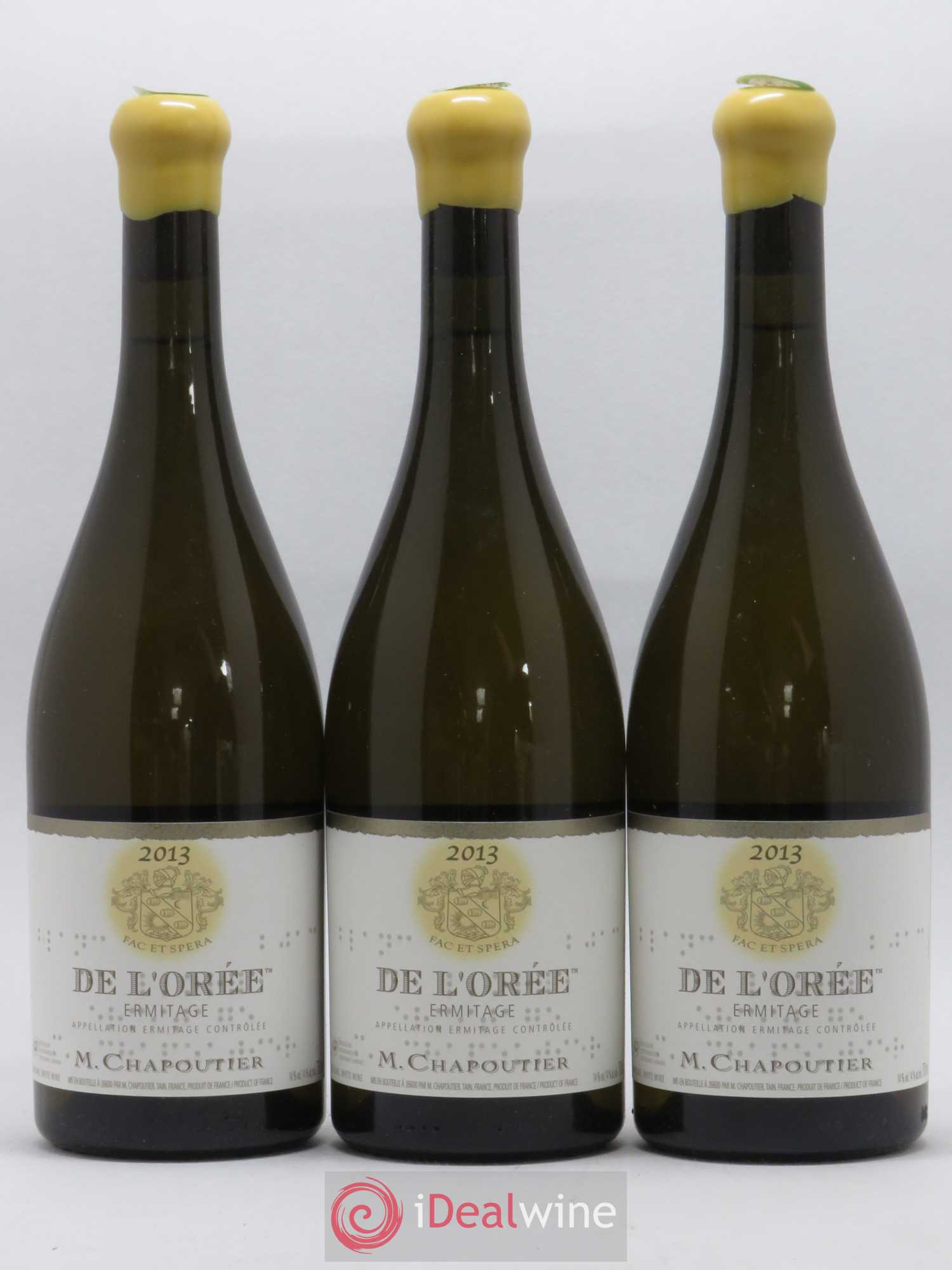 Hermitage Ermitage de l'Orée Chapoutier 2013 - Lot de 3 bouteilles - 0