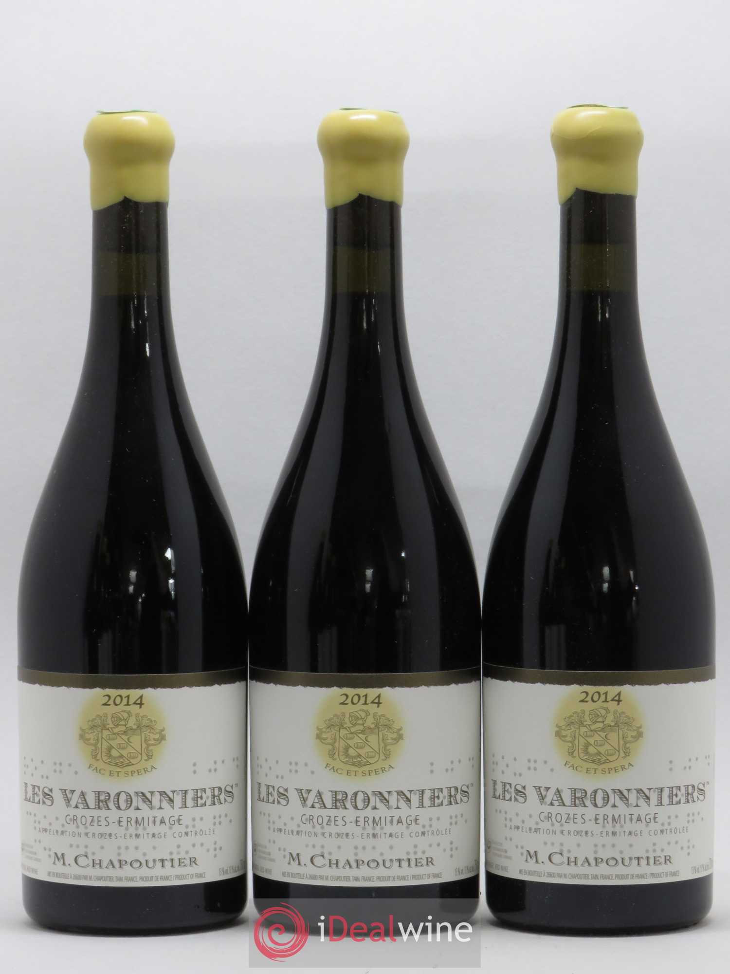 Crozes-Hermitage Les Varonniers Chapoutier 2014 - Lot de 6 bouteilles - 2