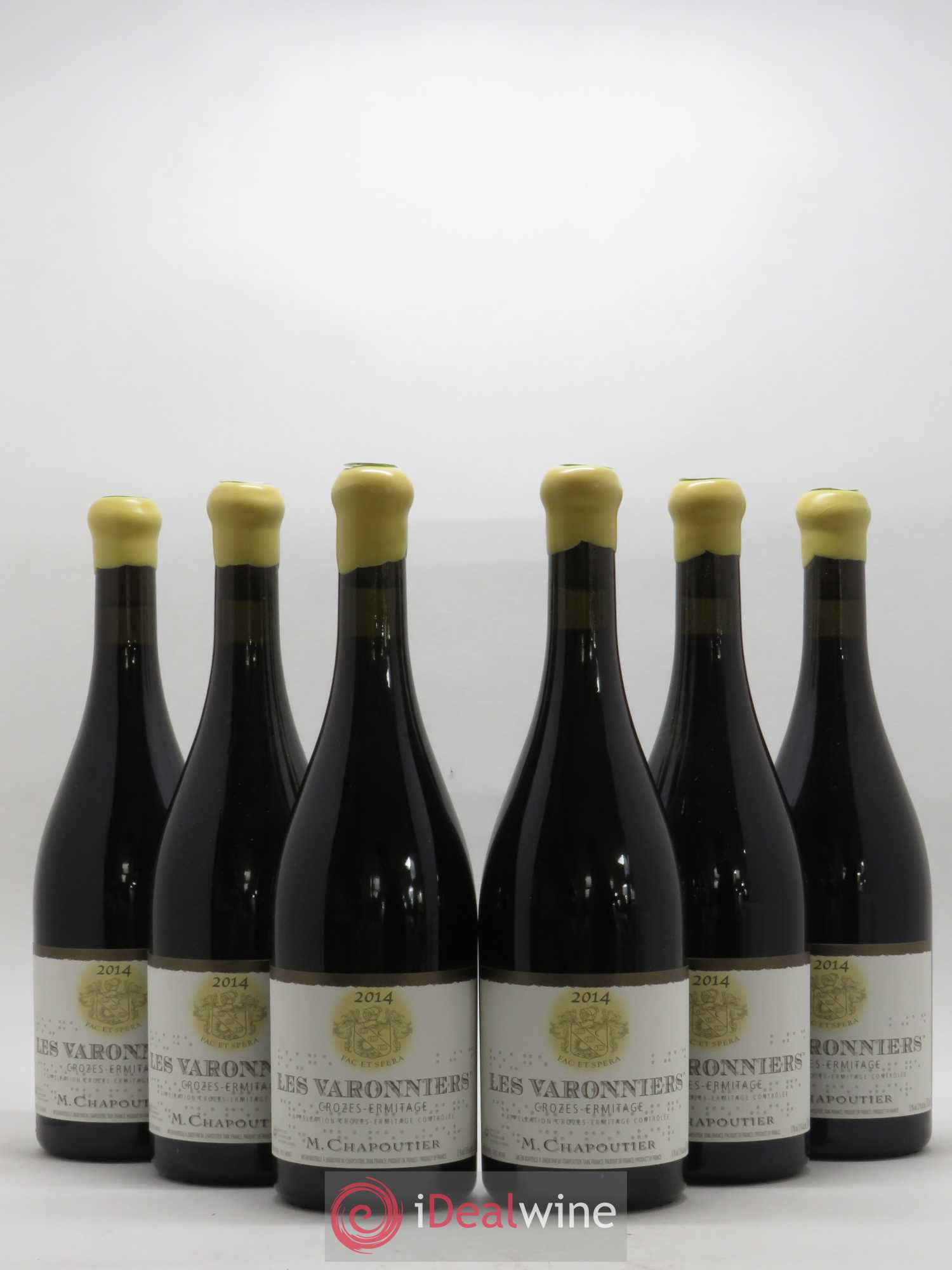Crozes-Hermitage Les Varonniers Chapoutier 2014 - Lot de 6 bouteilles - 0