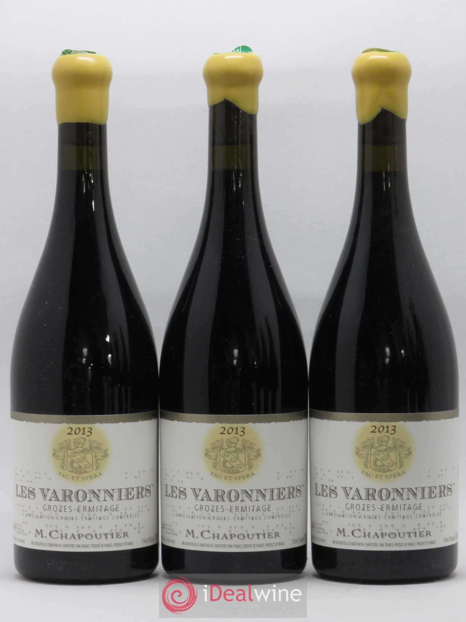 Crozes-Hermitage Les Varonniers Chapoutier 2013 - Lot de 6 bouteilles - 1