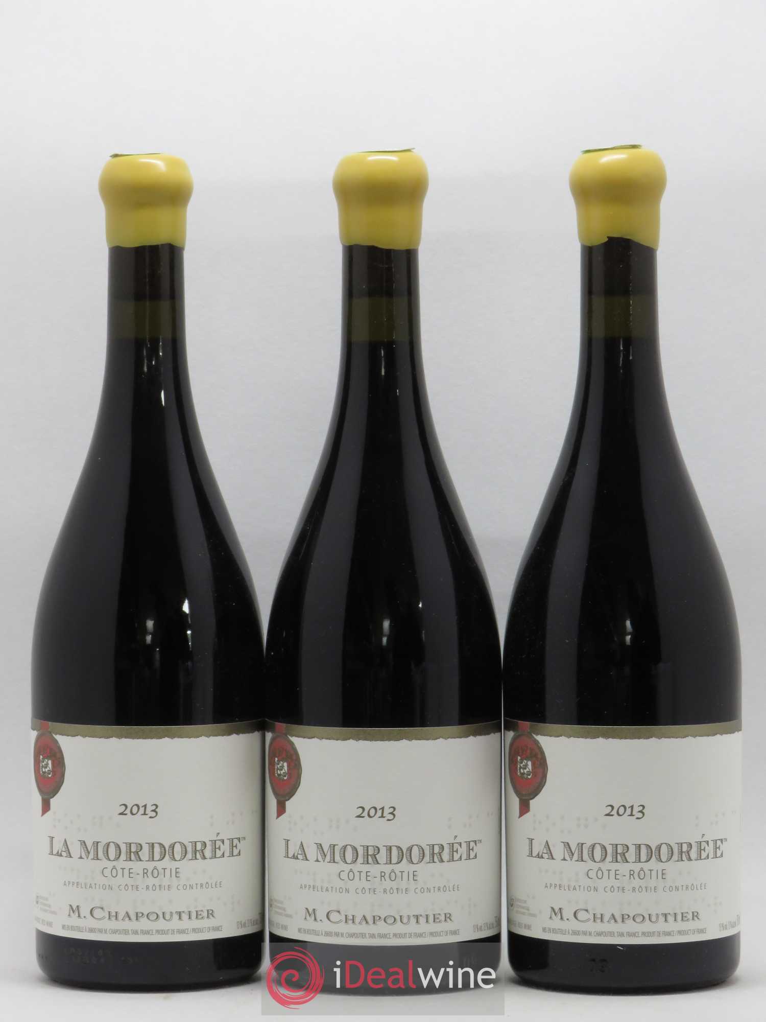 Côte-Rôtie La Mordorée Chapoutier 2013 - Lot de 3 bouteilles - 0