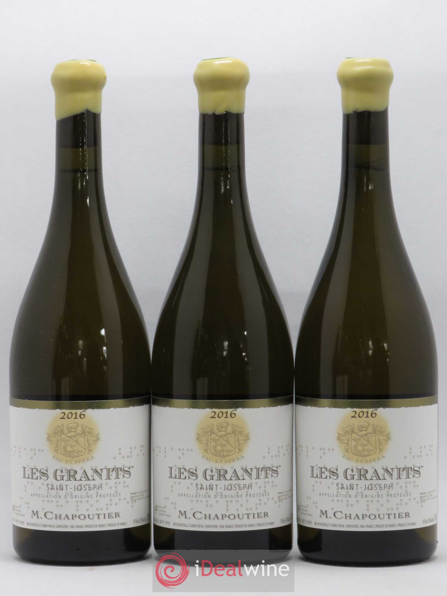Saint-Joseph Les Granits Chapoutier 2016 - Lot de 6 bouteilles - 2
