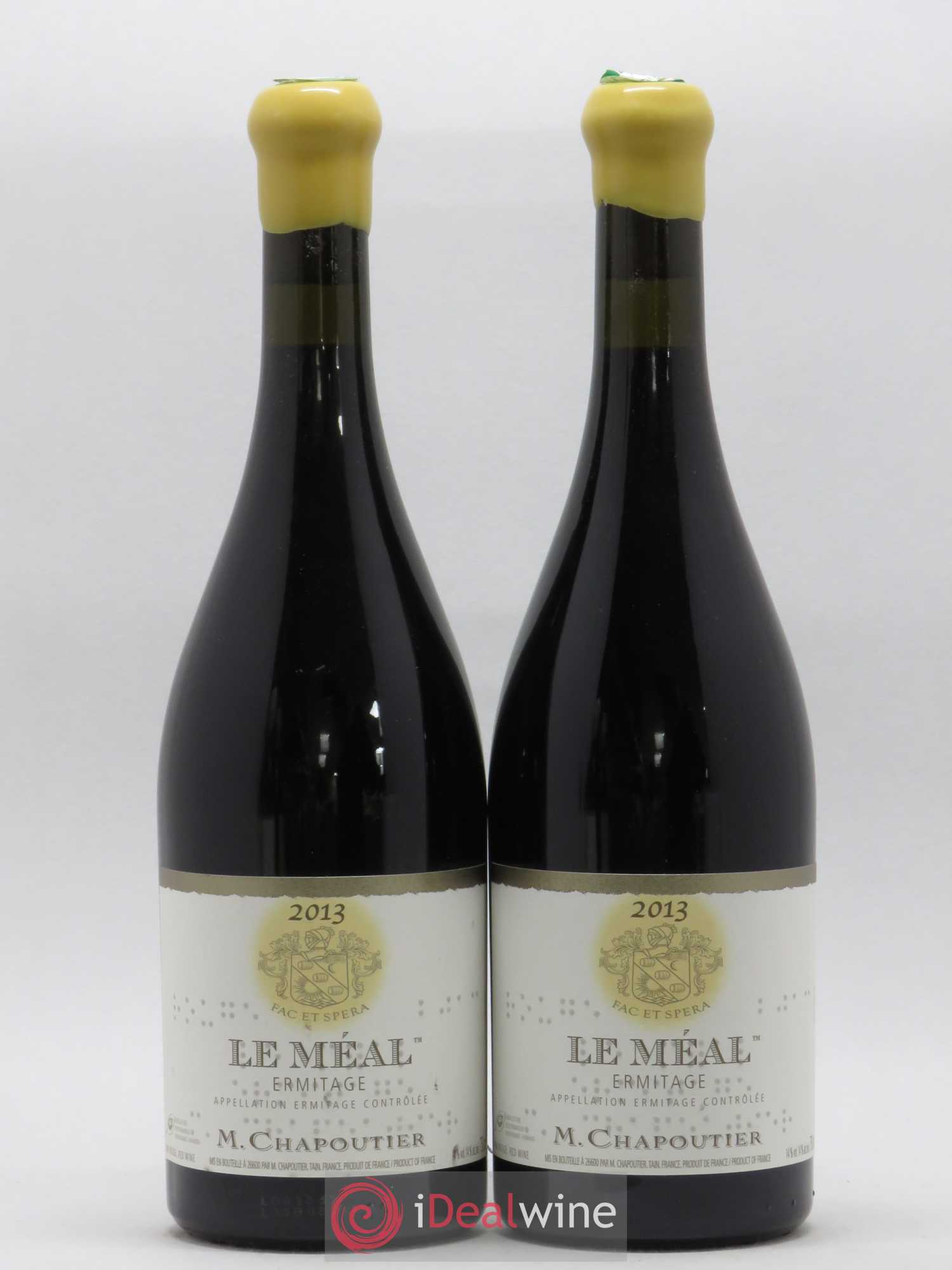 Hermitage Ermitage Le Méal Chapoutier 2013 - Lot de 2 bouteilles - 0