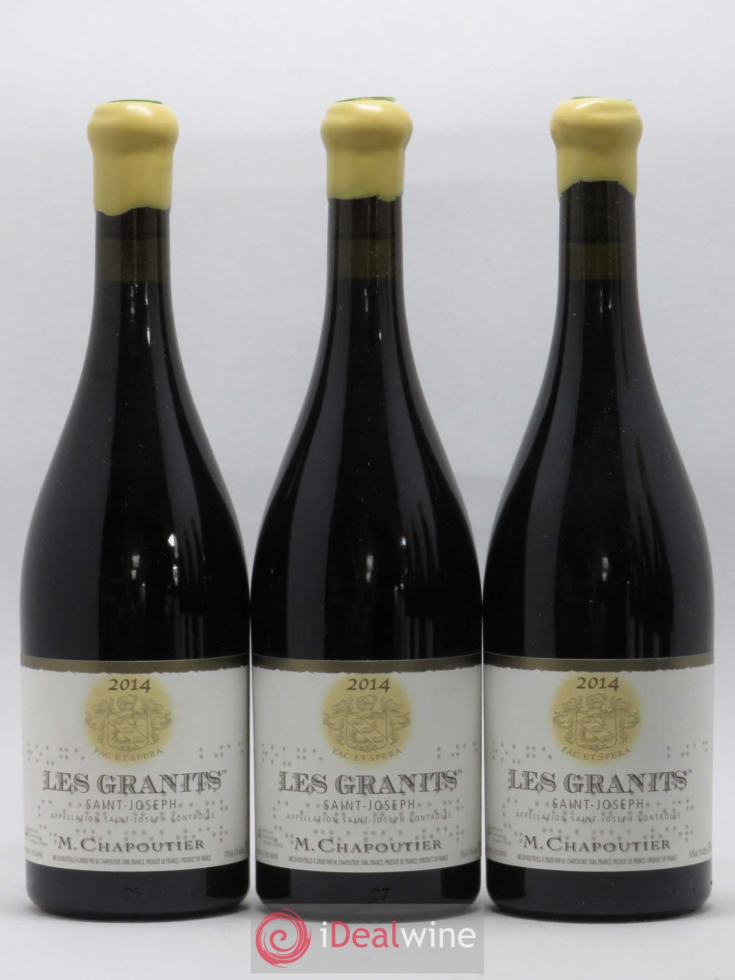 Saint-Joseph Les Granits Chapoutier 2014 - Lot de 6 bouteilles - 1