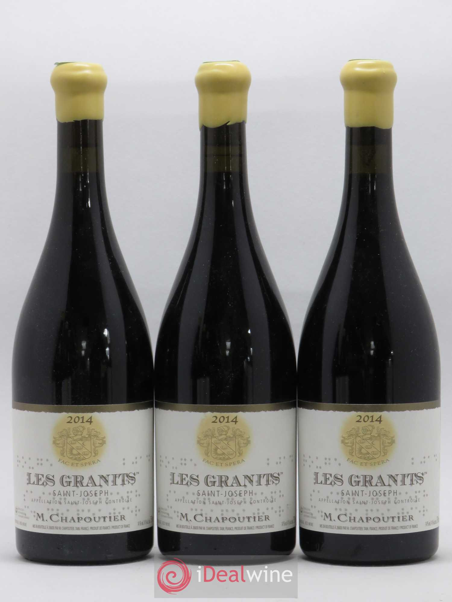 Saint-Joseph Les Granits Chapoutier 2014 - Lot de 6 bouteilles - 2